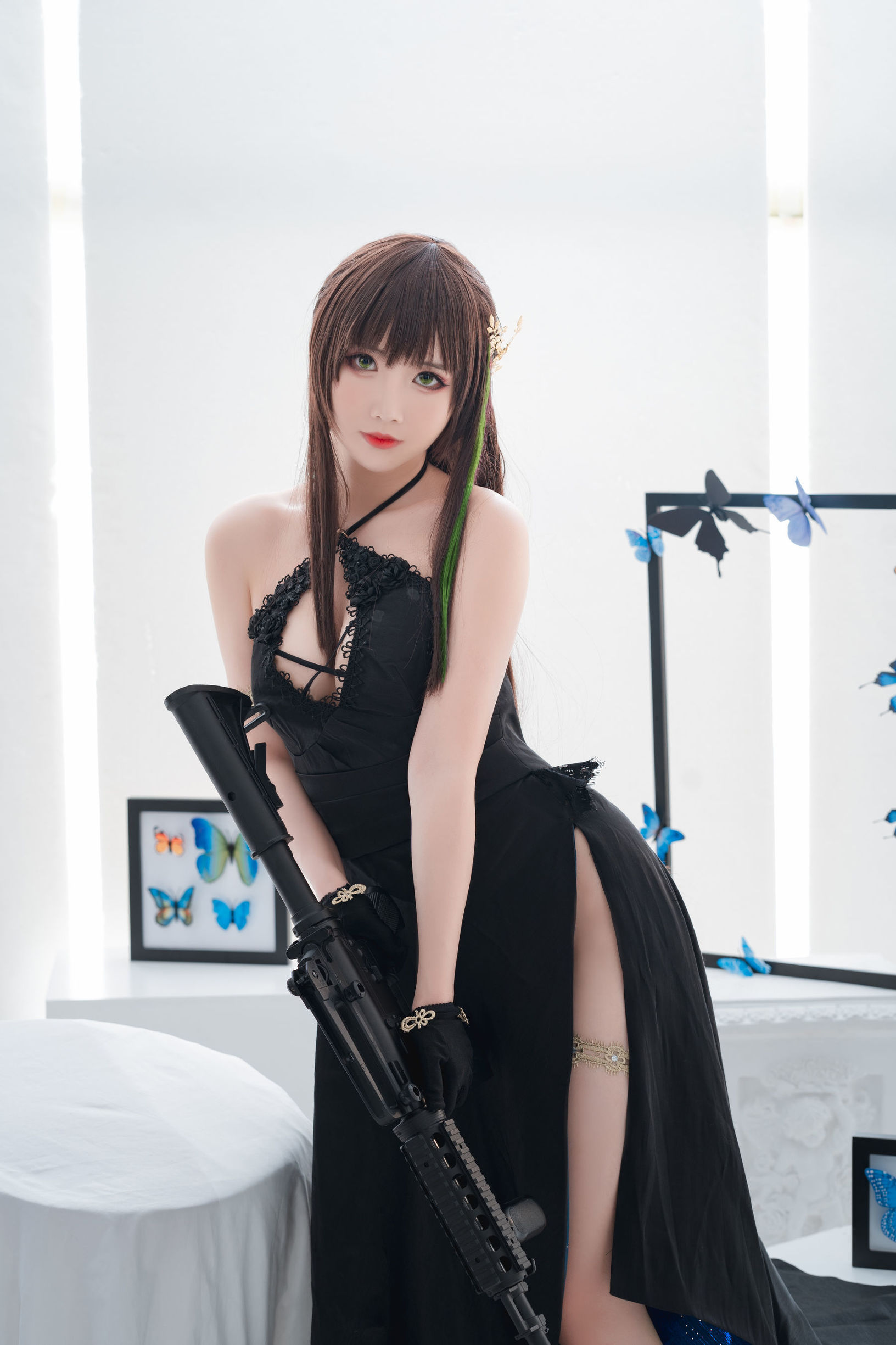 ネット紅COSER] 可愛い人気のコスプレイヤー メンピンセンエル - M4A1