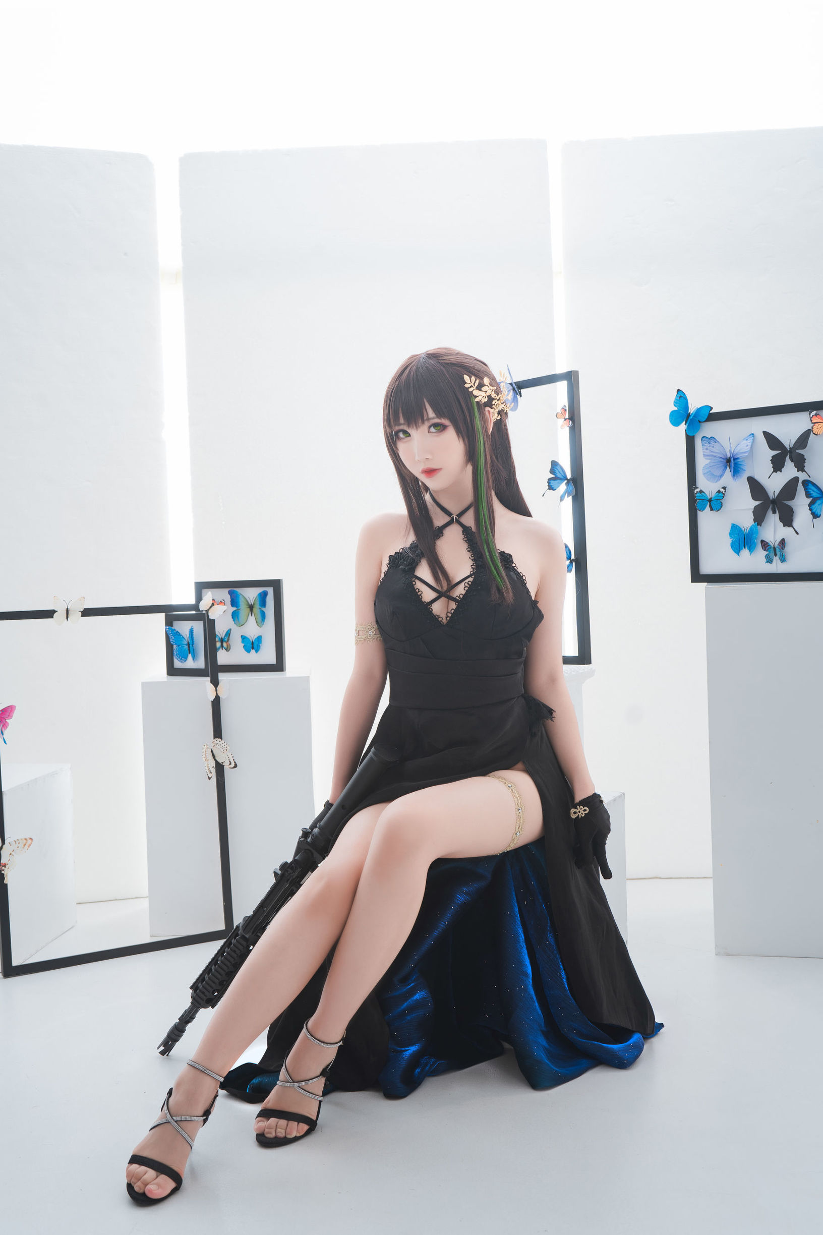 網紅COSER] 可愛人氣Coser麵餅仙兒 - M4A1