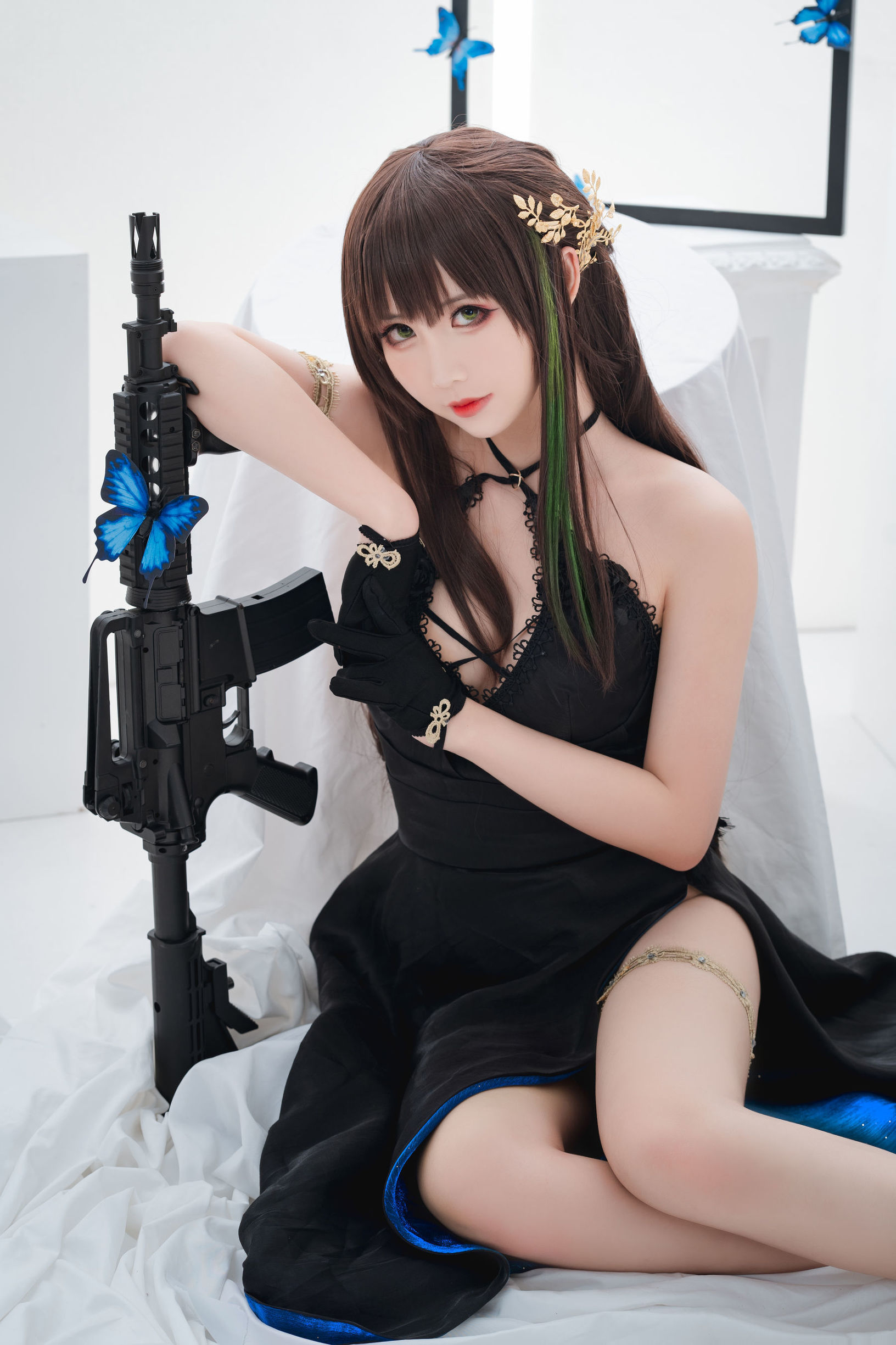 ネット紅COSER] 可愛い人気のコスプレイヤー メンピンセンエル - M4A1
