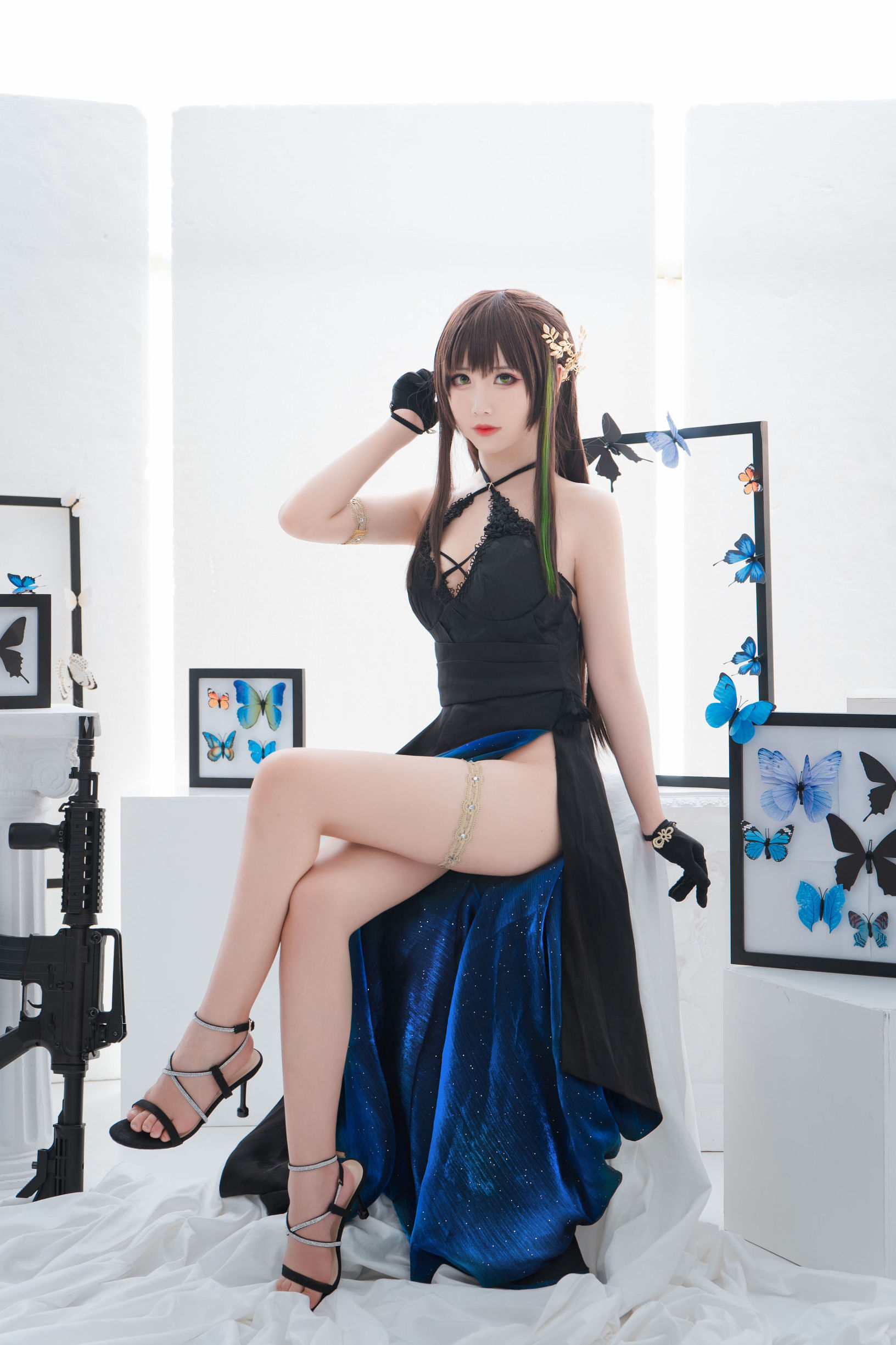 ネット紅COSER] 可愛い人気のコスプレイヤー メンピンセンエル - M4A1