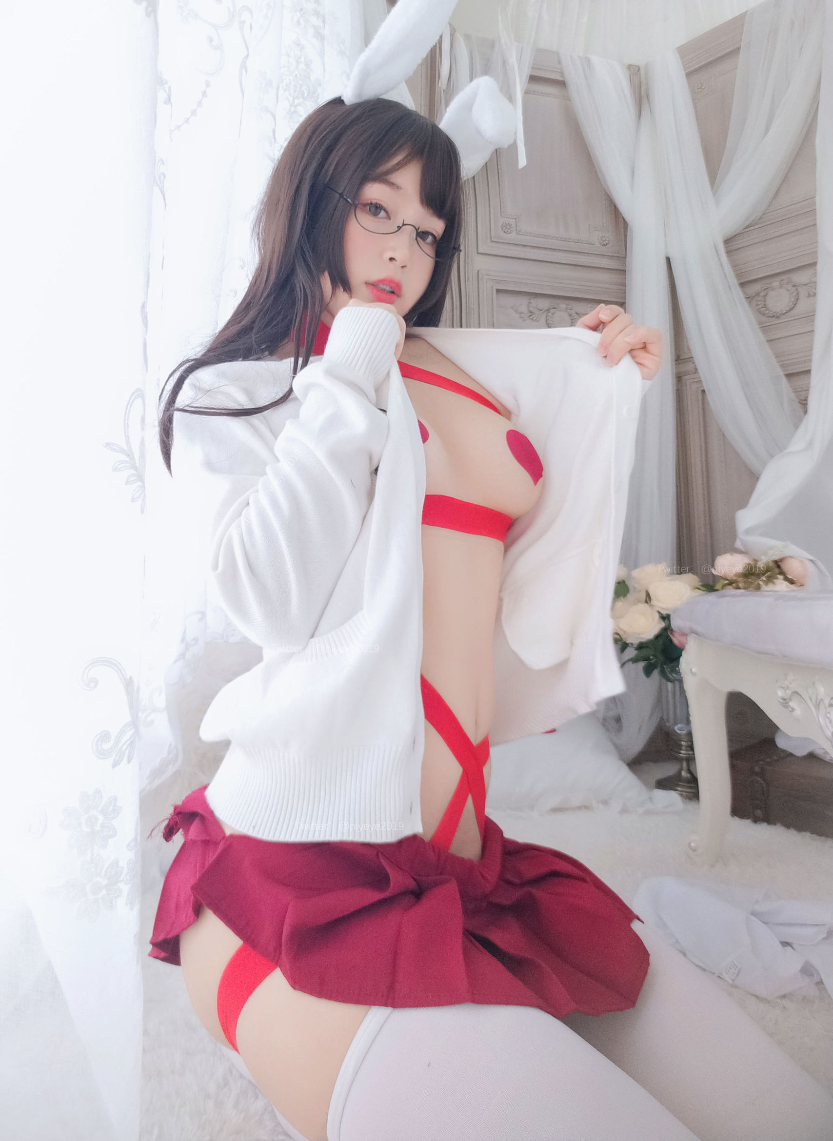 Internet Celebrity Coser] Cute-Style Miss - Bai Ye - Estrus Period