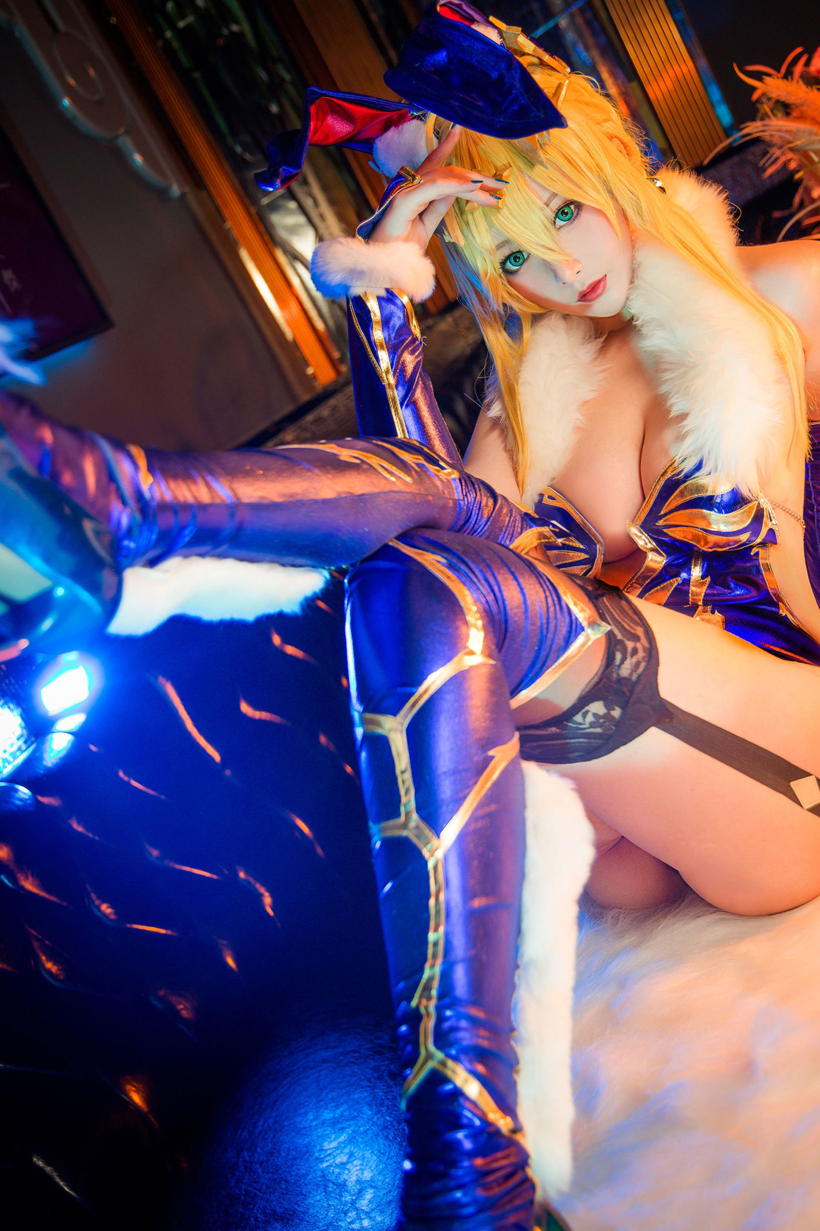 ネットのコスプレイヤー] 高颜値コスプレイヤー念念_D - 白枪呆兔女郎