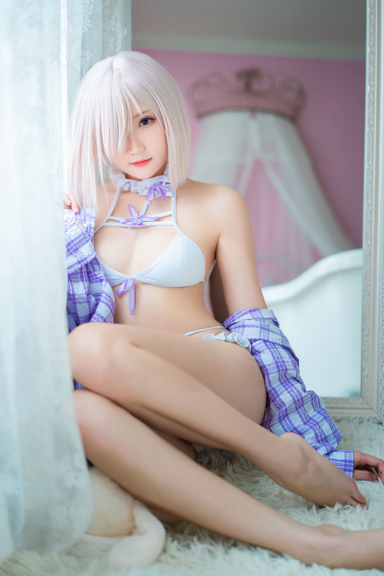 เน็ตไอดอล COSER] Coser กัวซีจาง สวัสดิการ - มัชชู ชุดชั้นใน