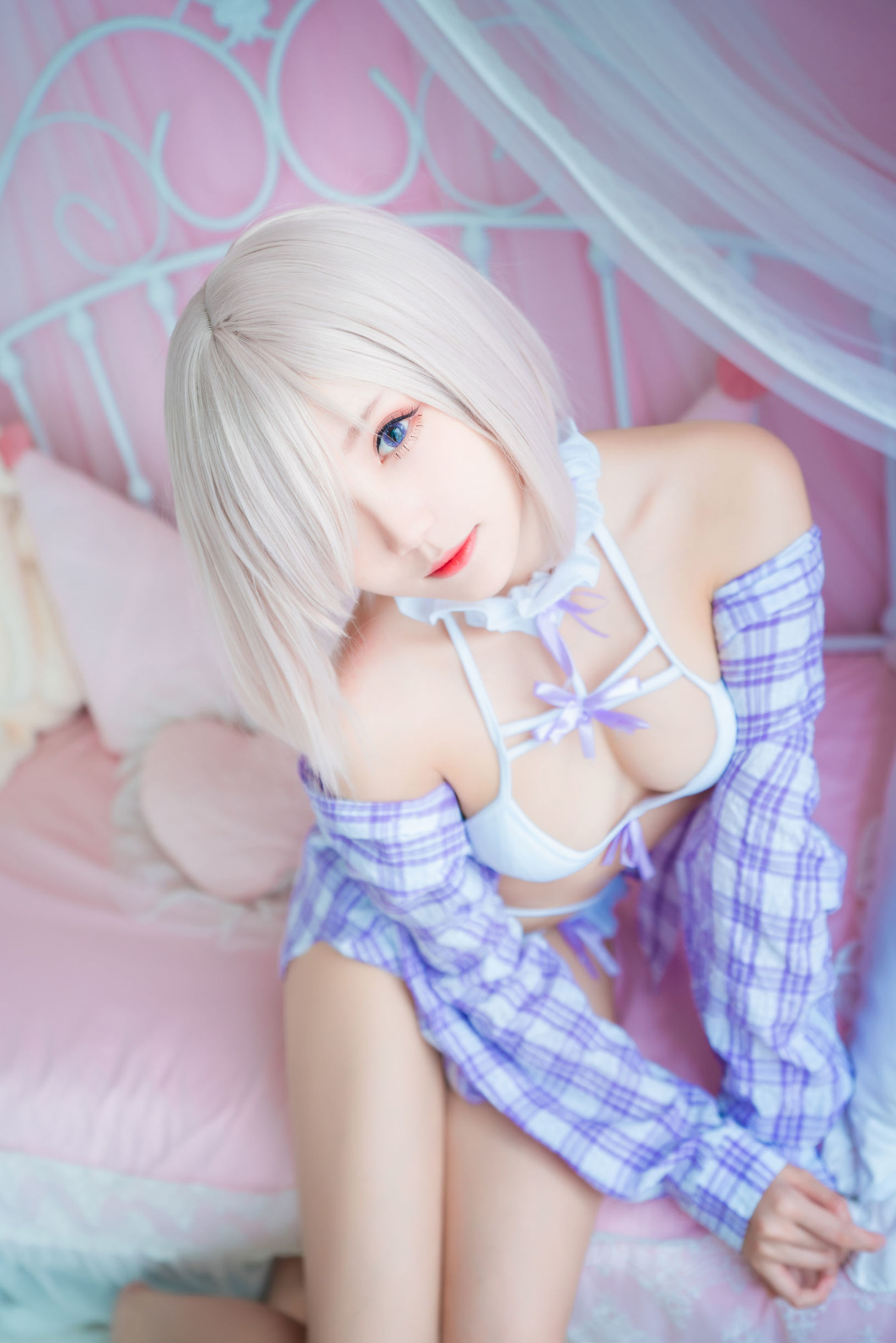 เน็ตไอดอล COSER] Coser กัวซีจาง สวัสดิการ - มัชชู ชุดชั้นใน