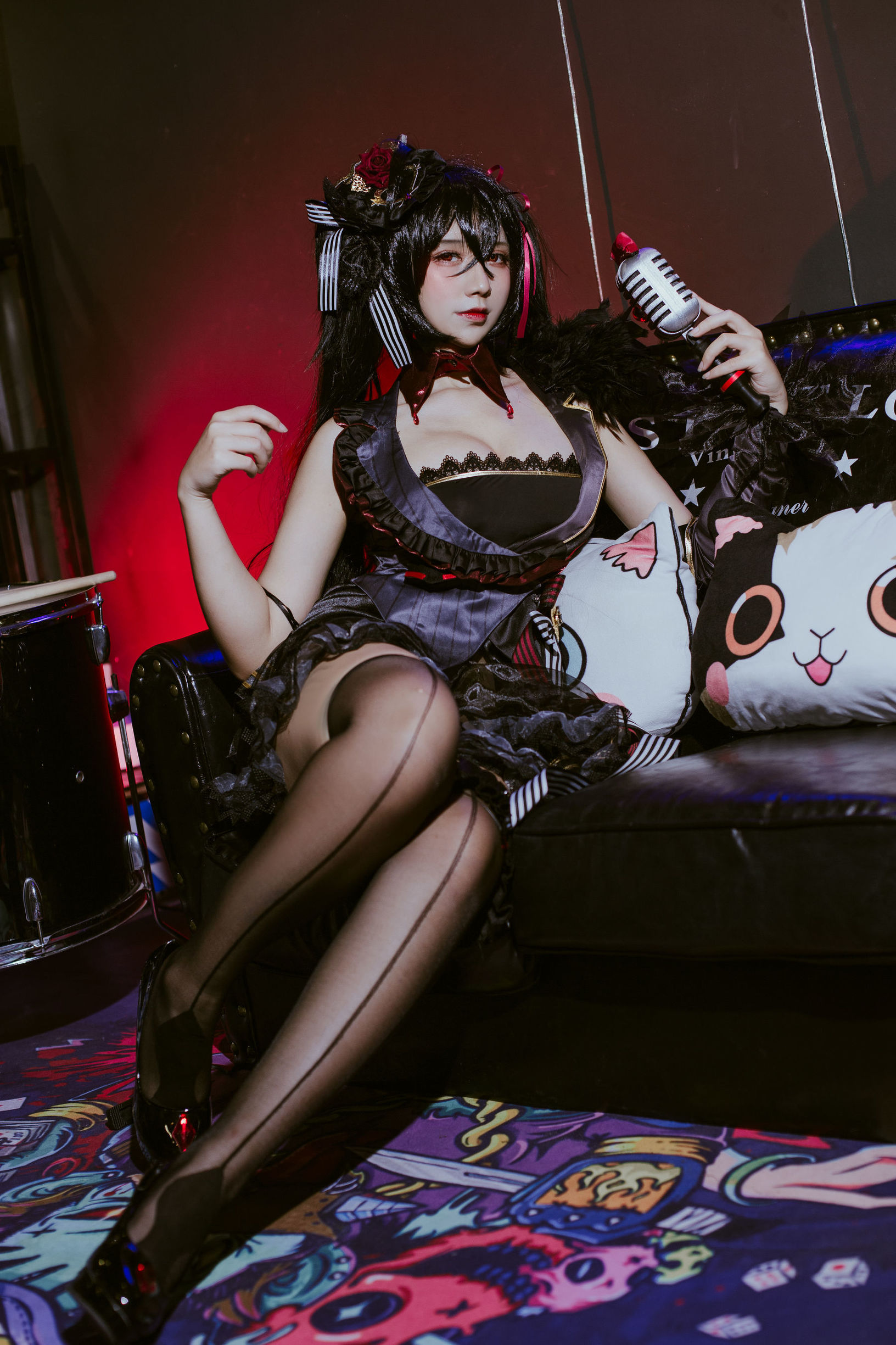Internet Celebrity Coser] Anime Blogger Jiu Qu Jean - Da Feng Singing Outfit