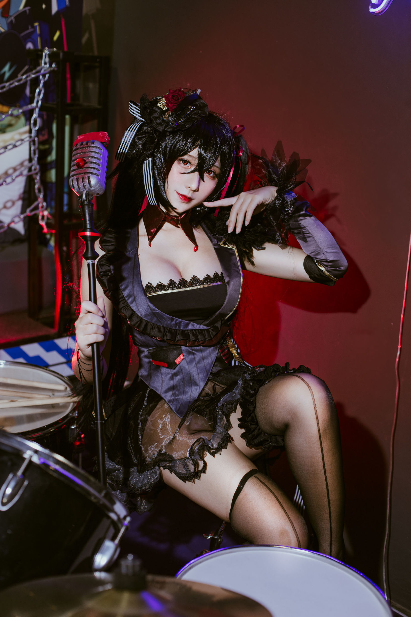 Internet Celebrity Coser] Anime Blogger Jiu Qu Jean - Da Feng Singing Outfit