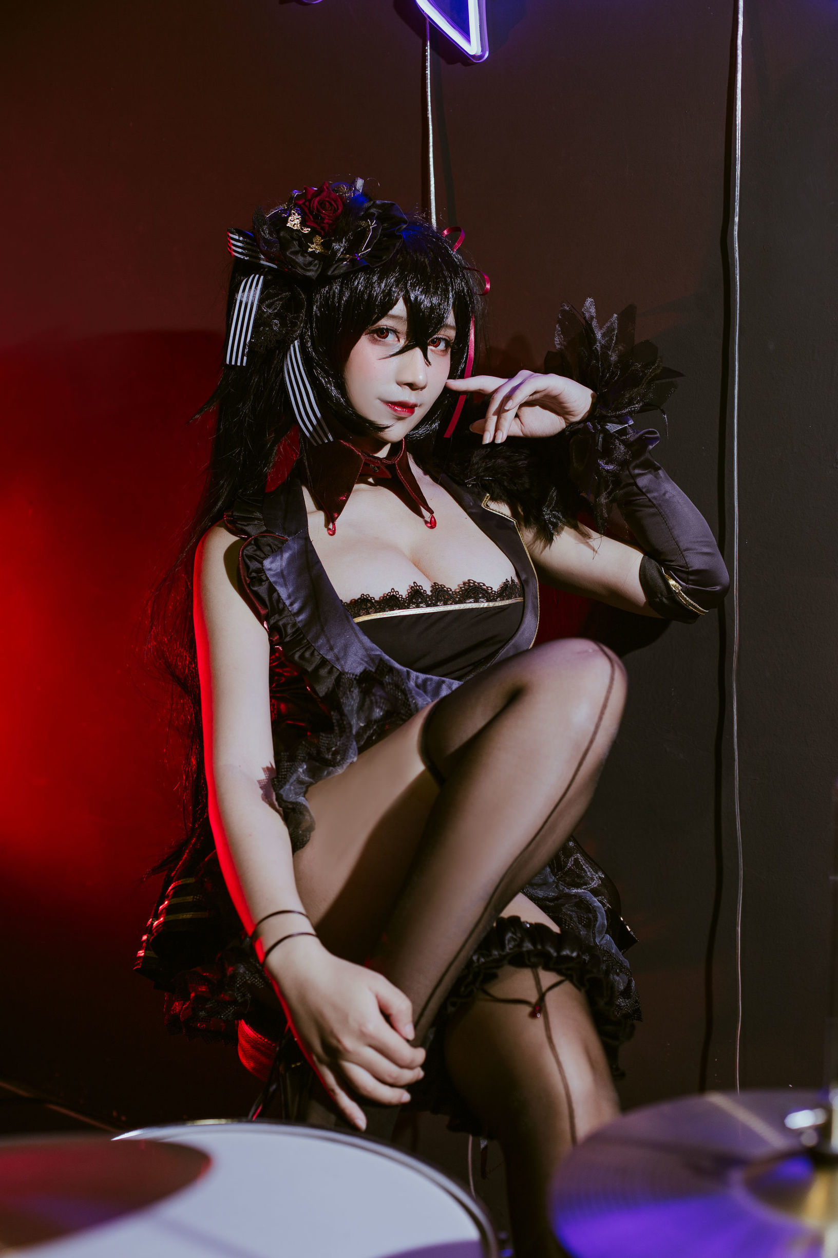 Netizen Nổi Tiếng Coser] Blogger Anime Cửu Khúc Jean - Trang phục hát của Đại Phong