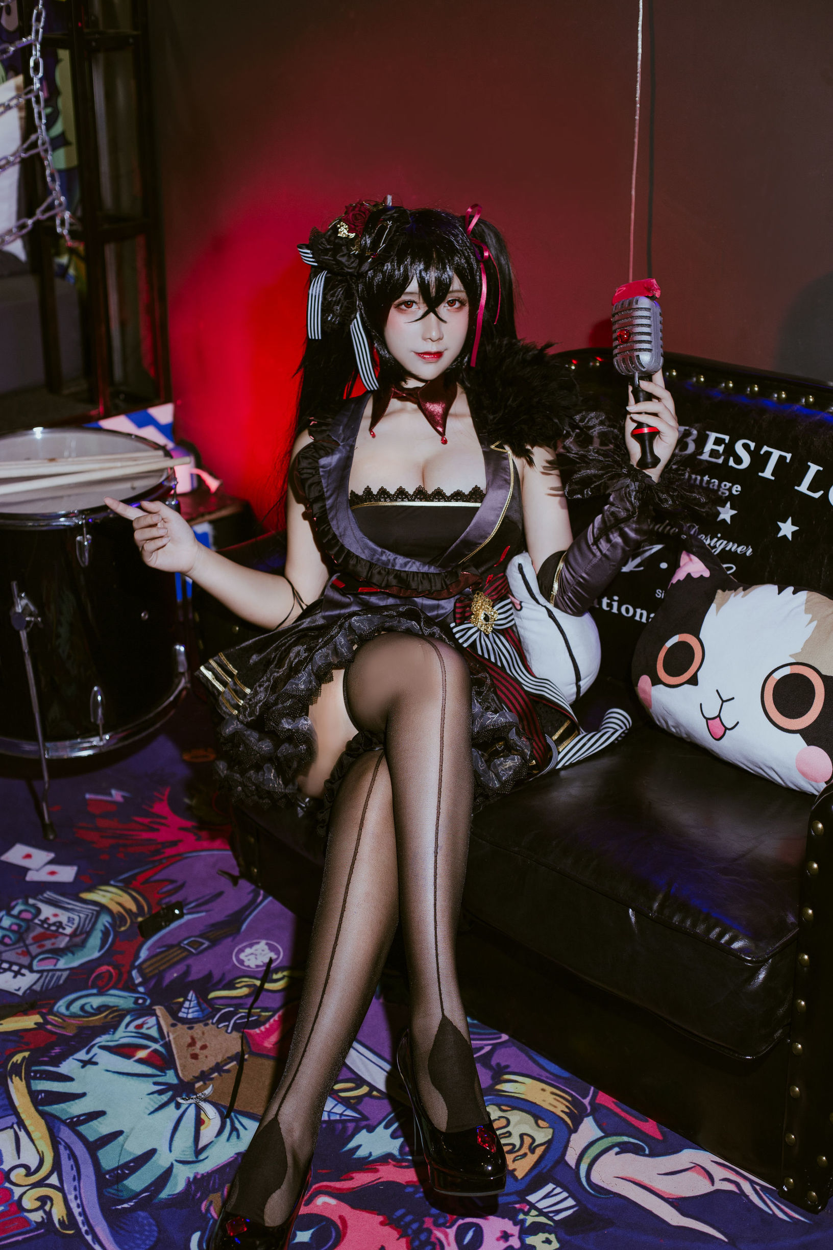 Internet Celebrity Coser] Anime Blogger Jiu Qu Jean - Da Feng Singing Outfit