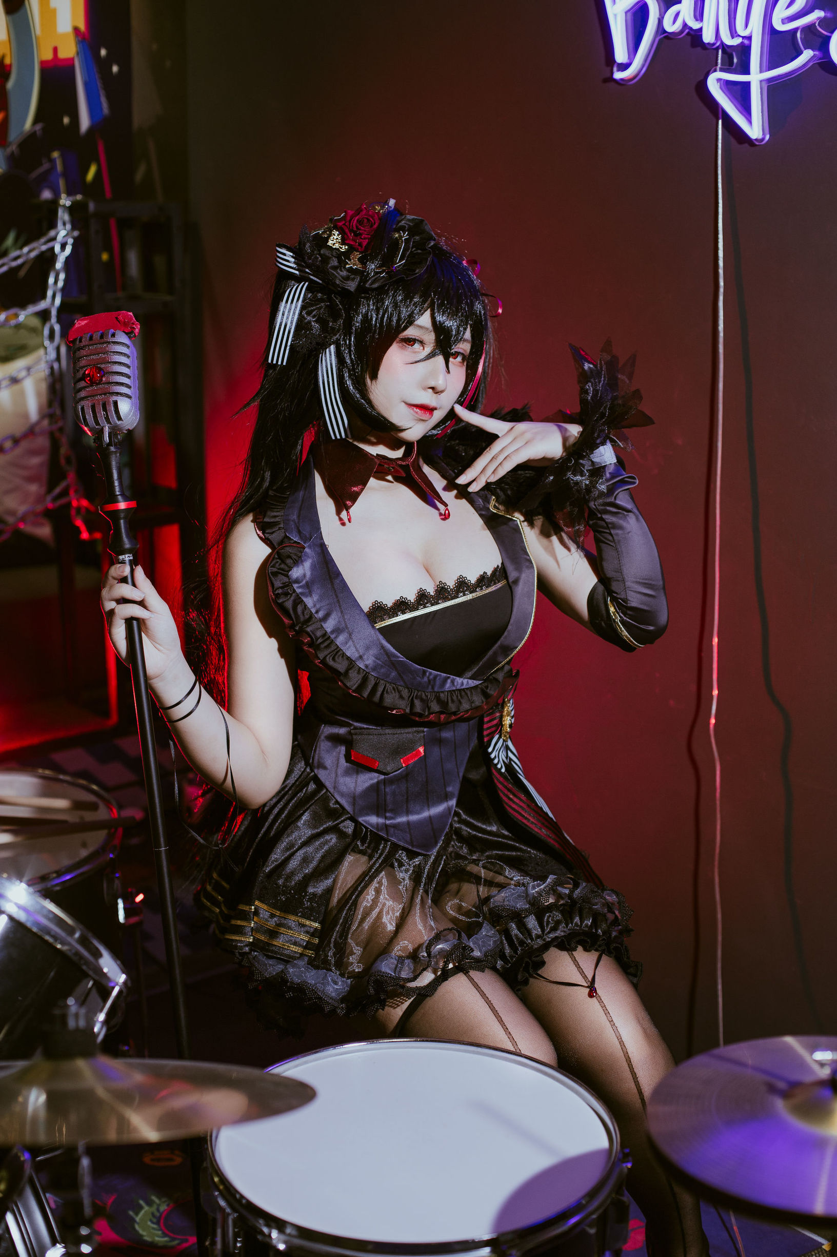 Internet Celebrity Coser] Anime Blogger Jiu Qu Jean - Da Feng Singing Outfit