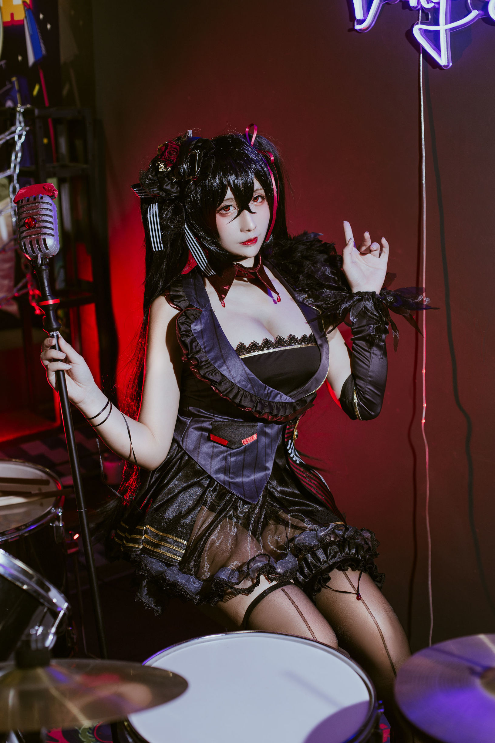 Internet Celebrity Coser] Anime Blogger Jiu Qu Jean - Da Feng Singing Outfit