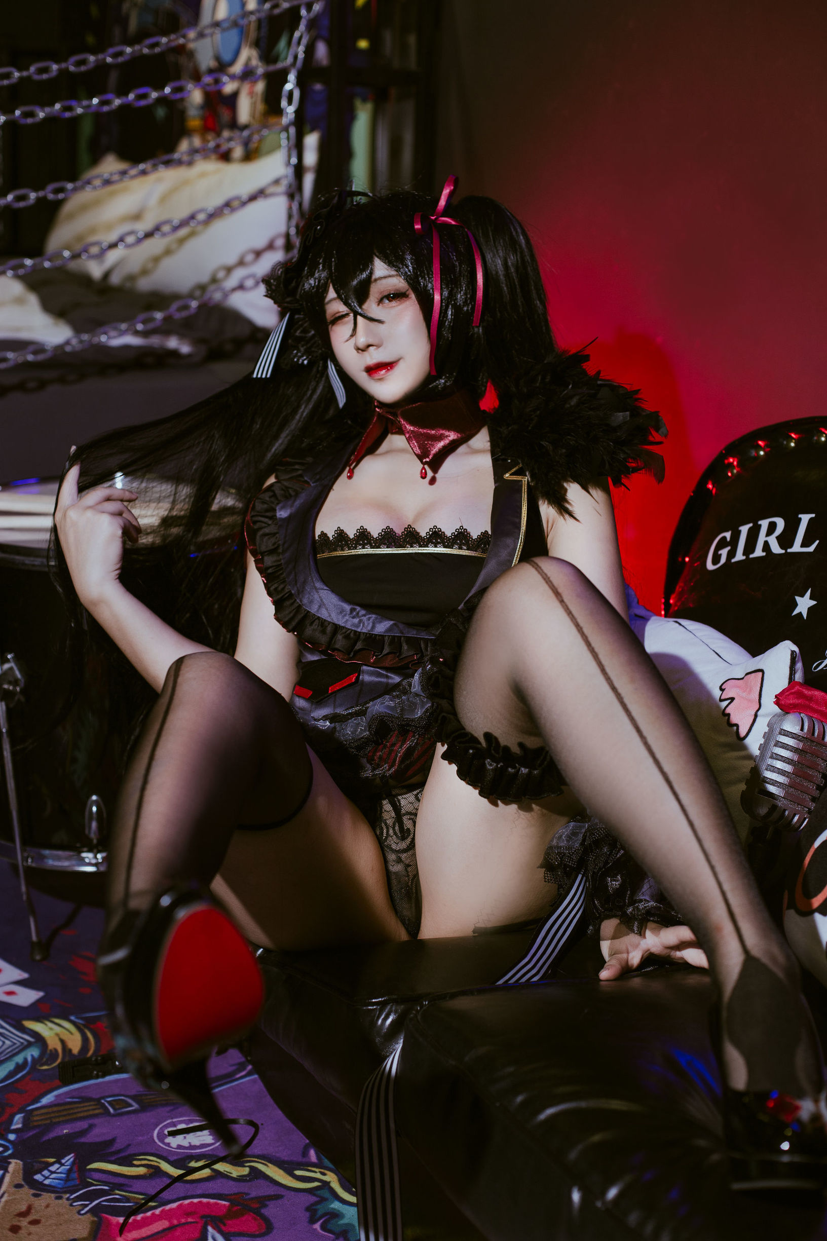 Netizen Nổi Tiếng Coser] Blogger Anime Cửu Khúc Jean - Trang phục hát của Đại Phong