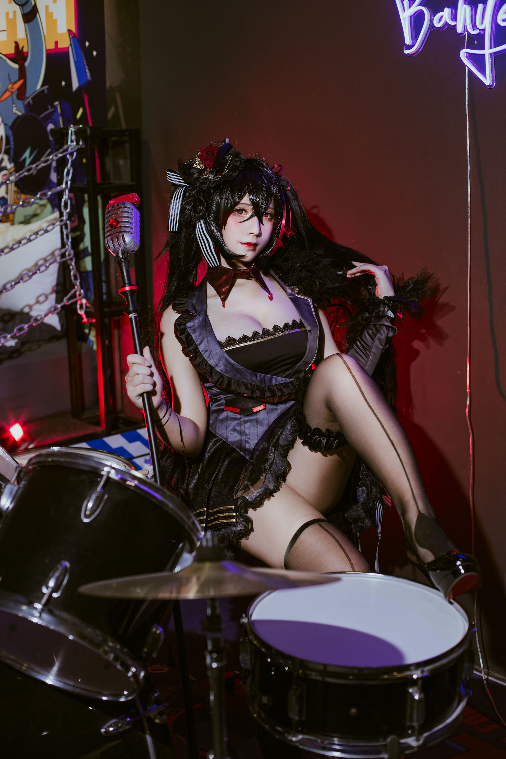 Internet Celebrity Coser] Anime Blogger Jiu Qu Jean - Da Feng Singing Outfit