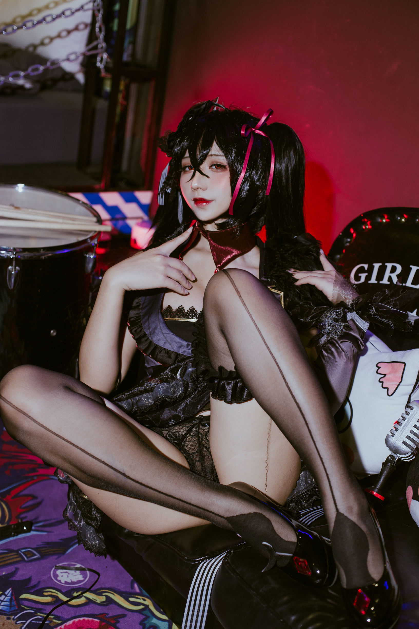 網紅COSER] 動漫博主九曲Jean - 大鳳打歌服