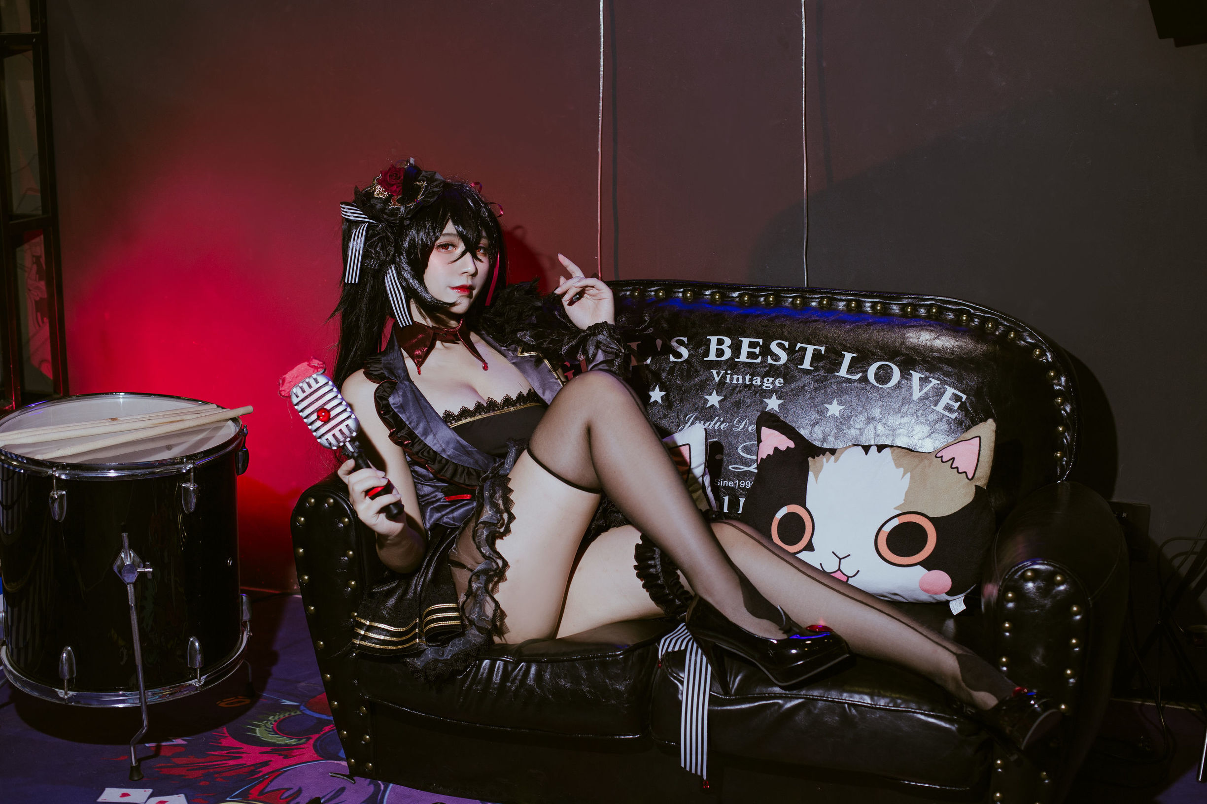 Netizen Nổi Tiếng Coser] Blogger Anime Cửu Khúc Jean - Trang phục hát của Đại Phong