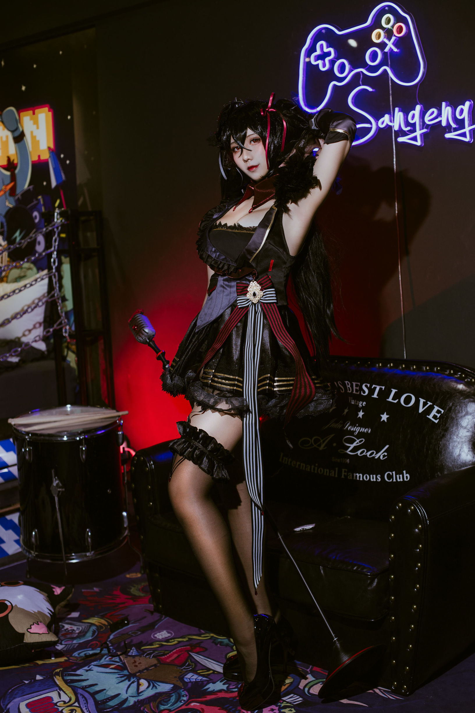 Netizen Nổi Tiếng Coser] Blogger Anime Cửu Khúc Jean - Trang phục hát của Đại Phong