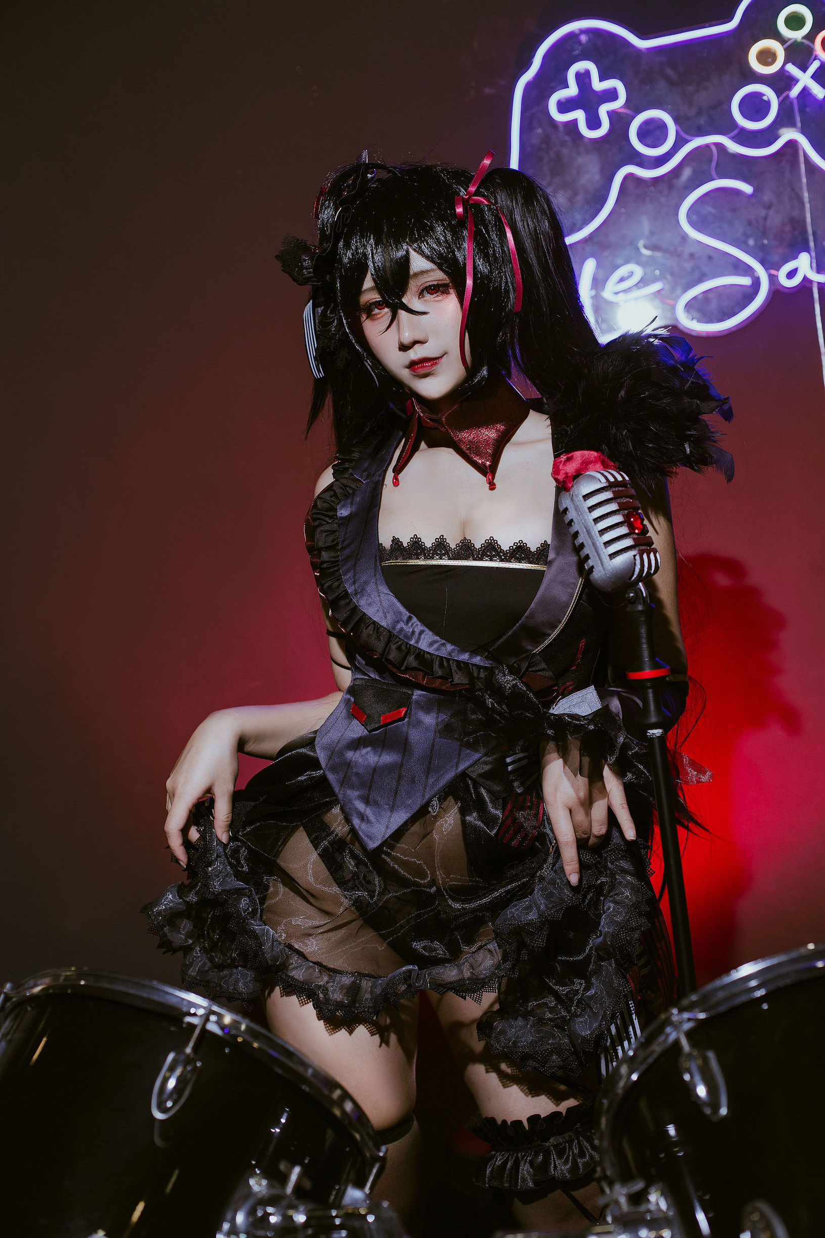 Internet Celebrity Coser] Anime Blogger Jiu Qu Jean - Da Feng Singing Outfit