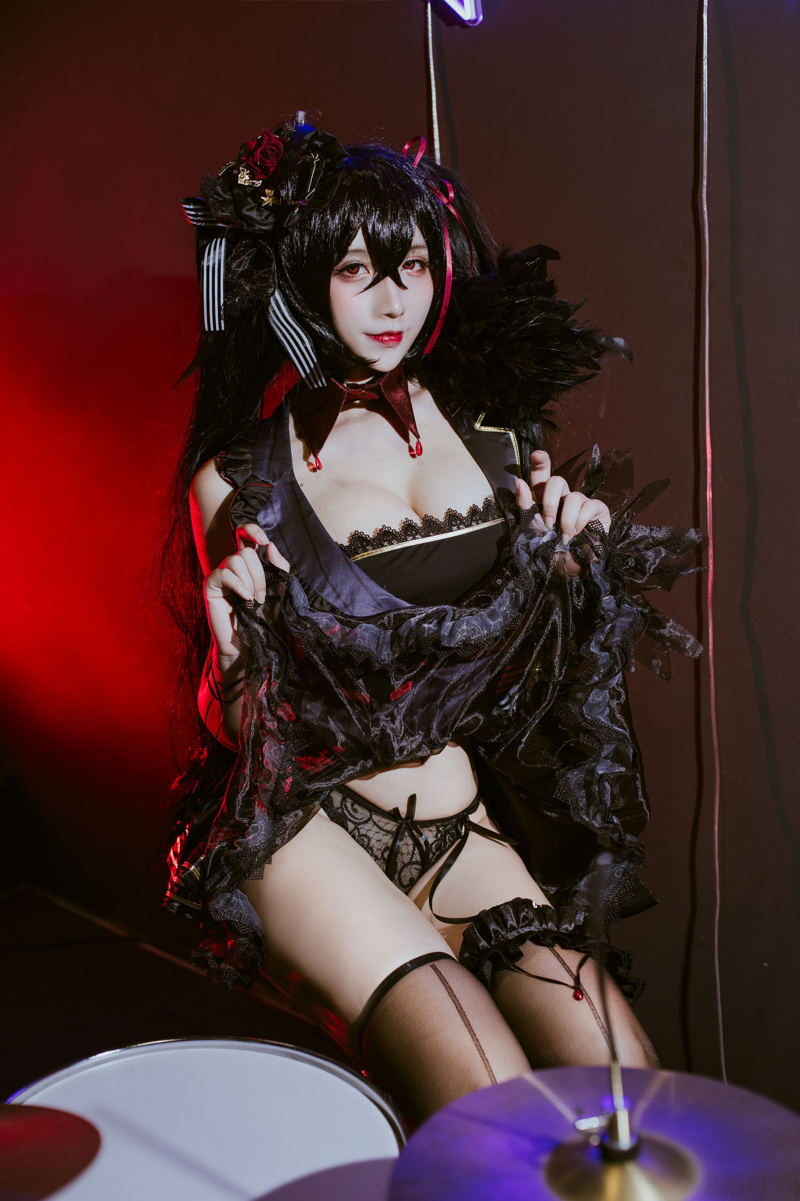 Netizen Nổi Tiếng Coser] Blogger Anime Cửu Khúc Jean - Trang phục hát của Đại Phong