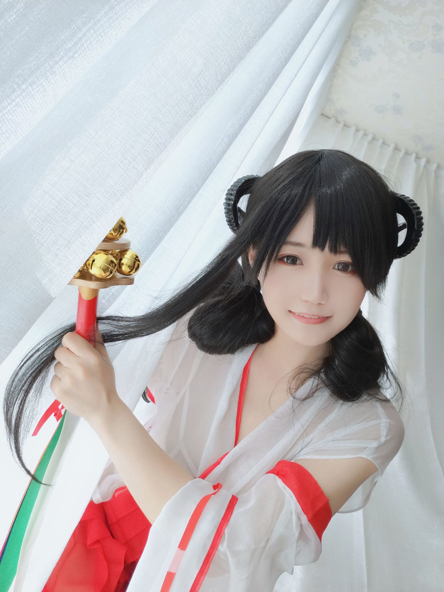 Internet Celebrity Coser] Anime Blogger Ogura Chiyo w - Shrine Maiden