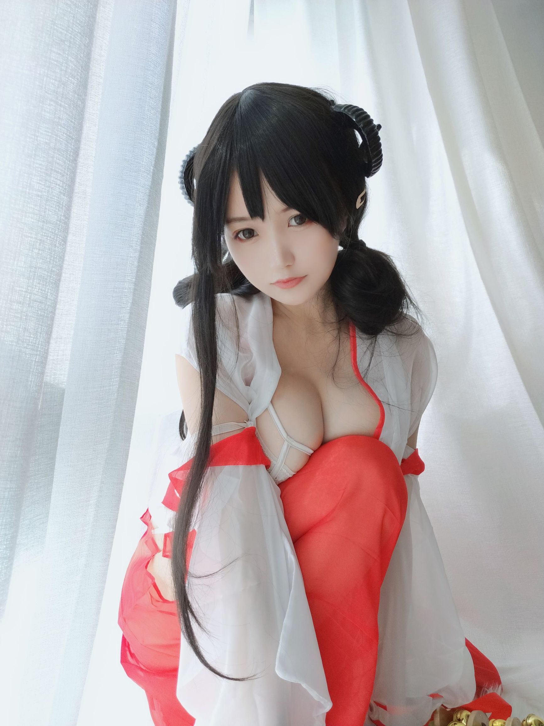 Internet Celebrity Coser] Anime Blogger Ogura Chiyo w - Shrine Maiden