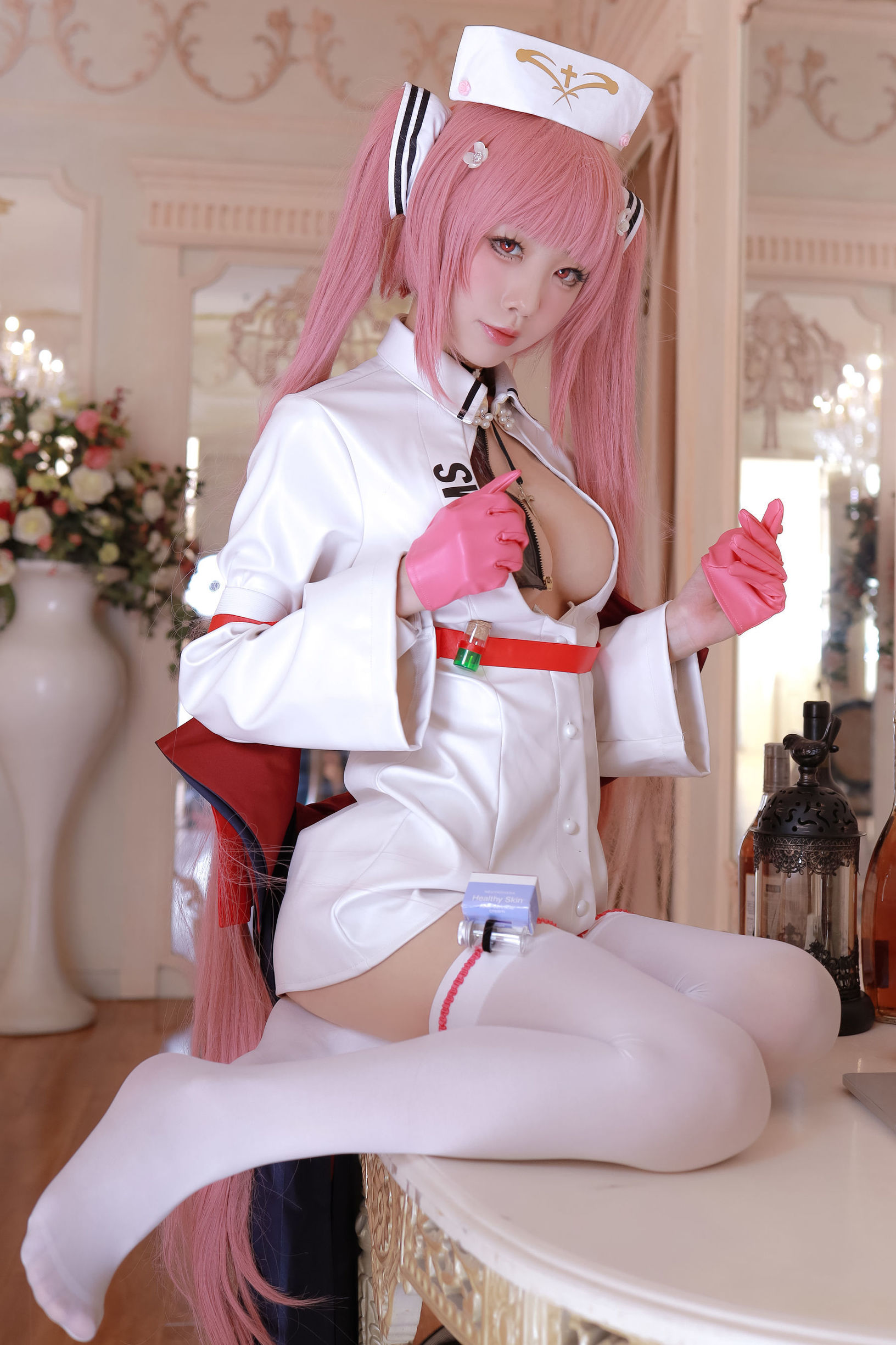 Internet Celebrity Coser] Anime Blogger Shui Miao aqua - Perseus