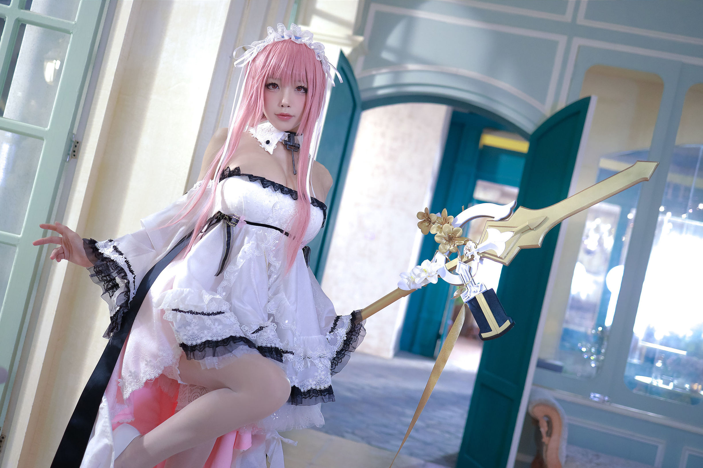 Internet Celebrity Coser] Anime Blogger Shui Miao aqua - Perseus