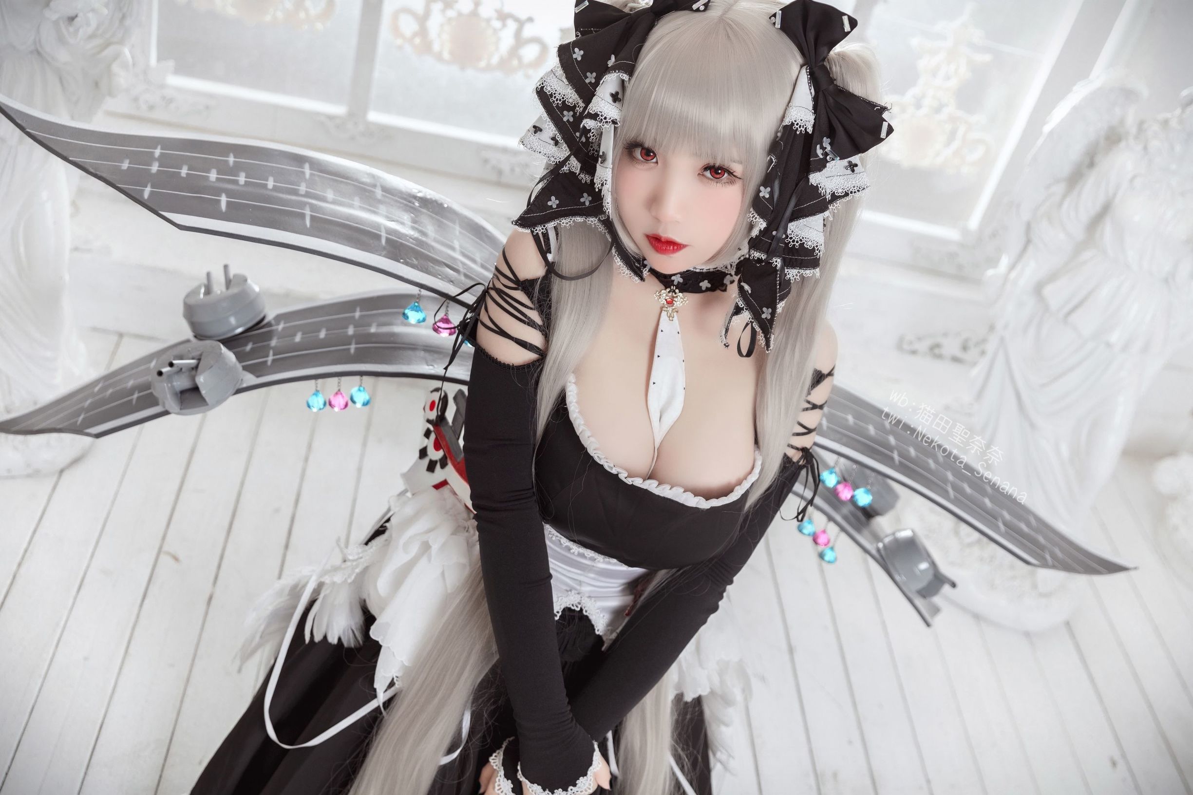 網紅COSER] 動漫博主貓田聖奈奈 - 碧藍航線可畏