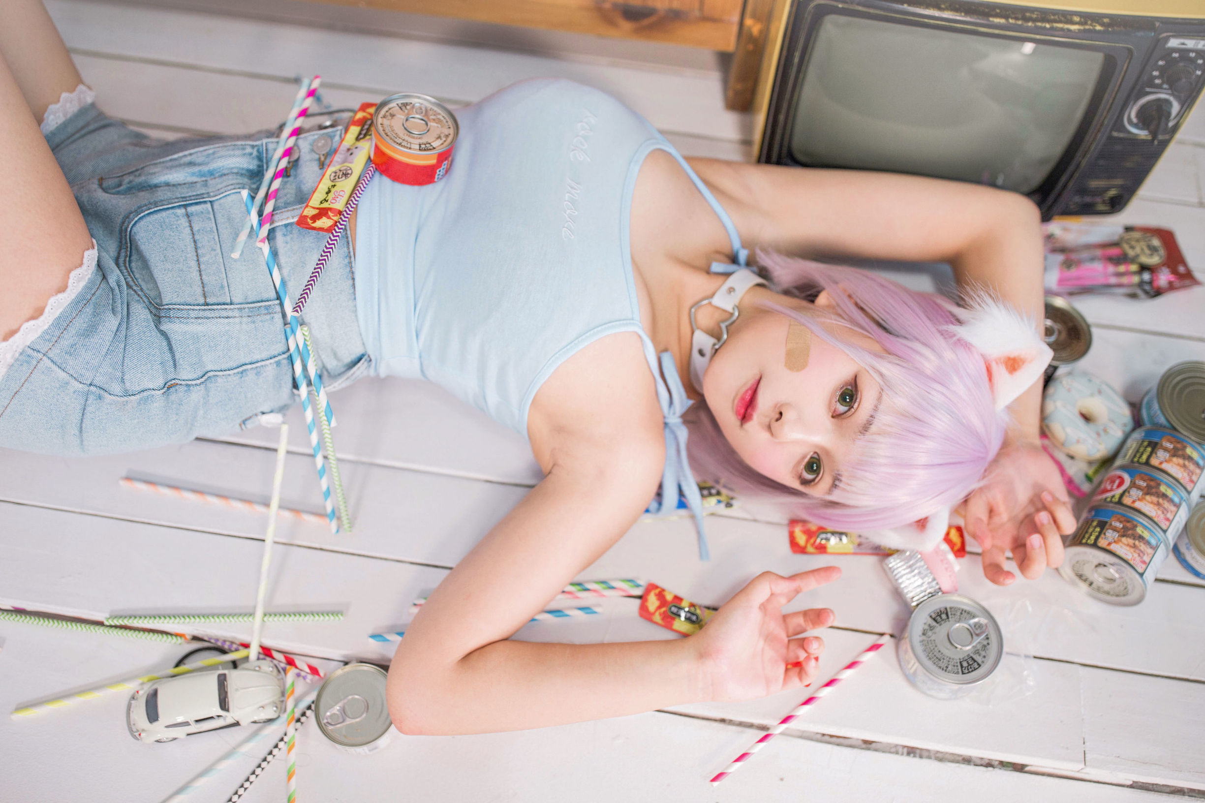 Netizen COSER] Đại Mắt Mông Mại Hắc Miêu Miêu OvO - Lớp học nhỏ về nuôi mèo