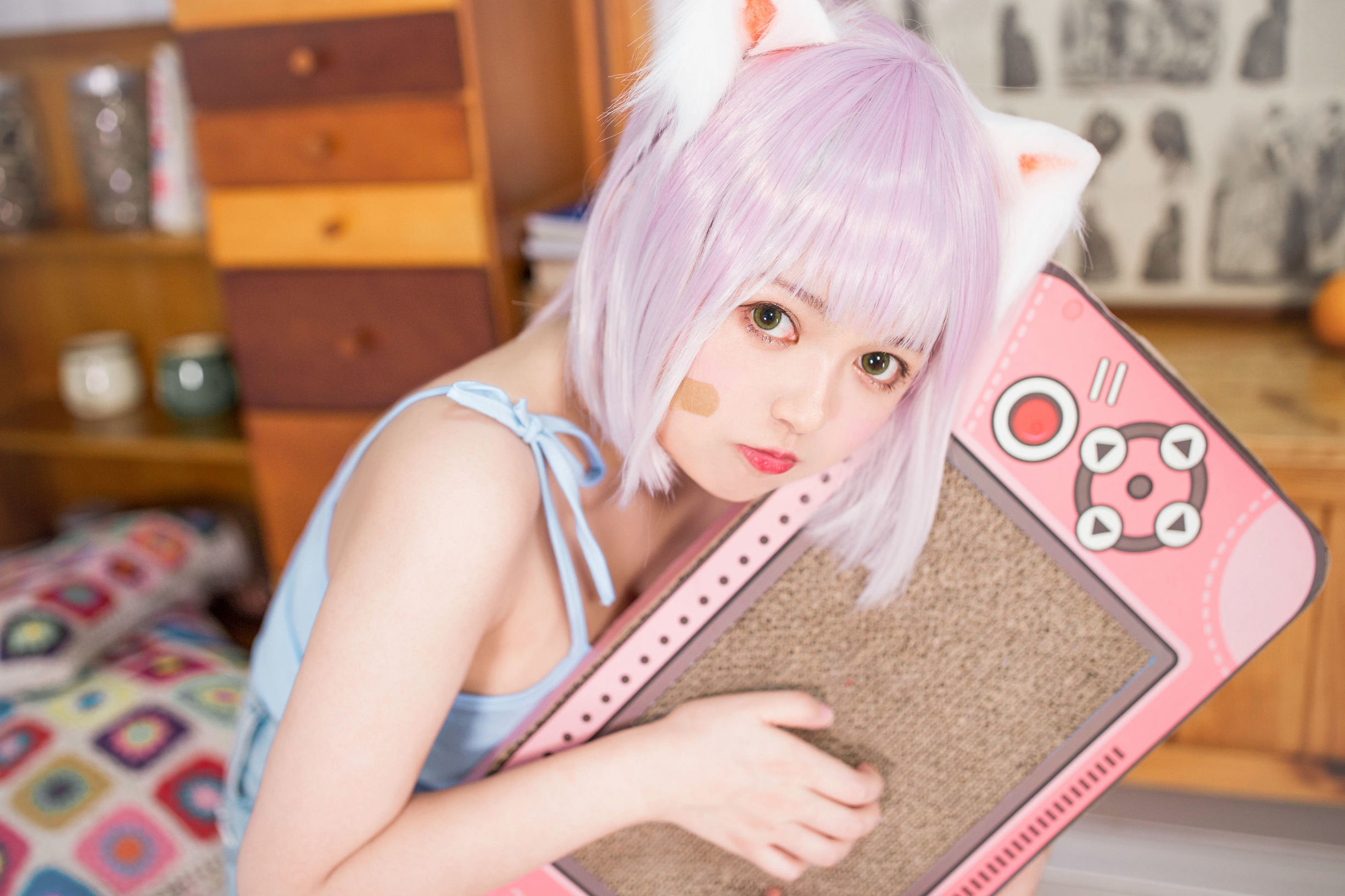ネット紅COSER] オオメ モウメイ クロネコネコOvO - 猫の飼い方小教室