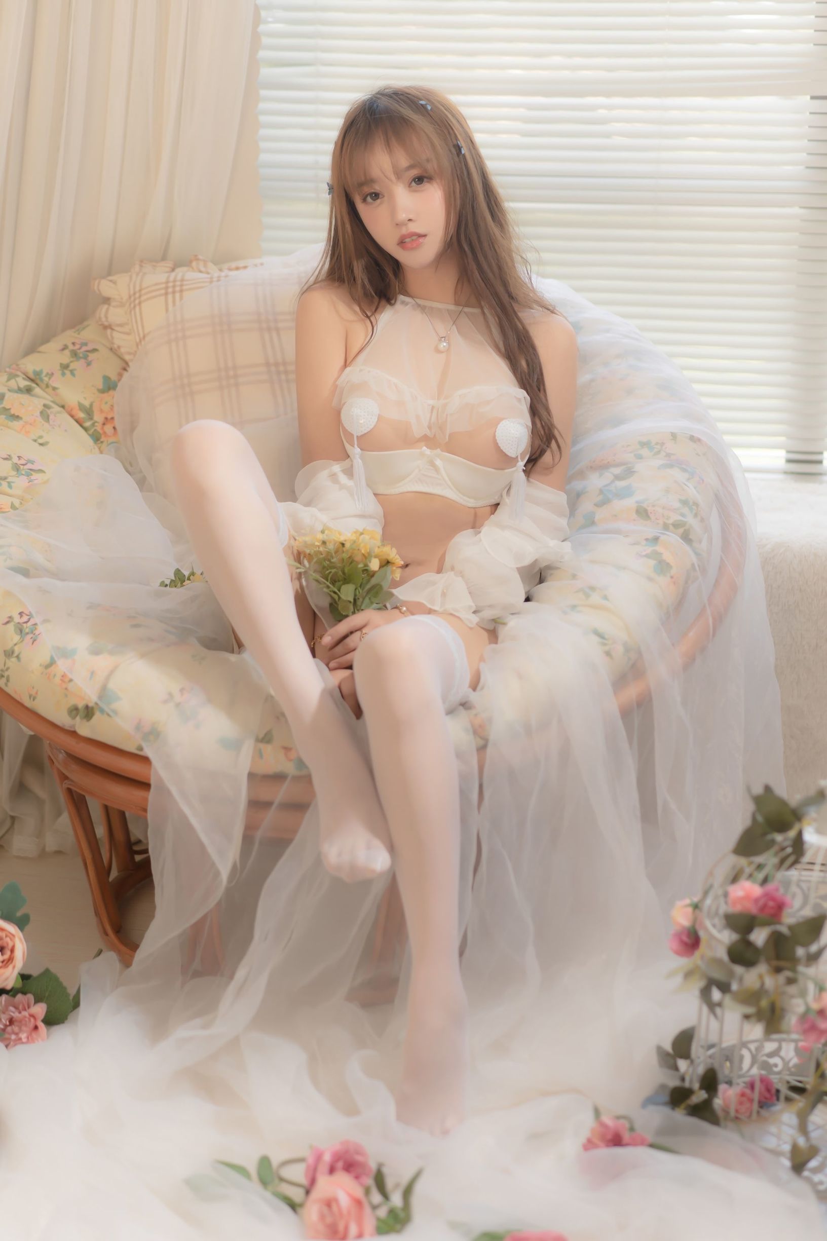 Net Red Coser] Đấu Ngư Mi Line Line Sama - Thiên Thần Sa Ngã