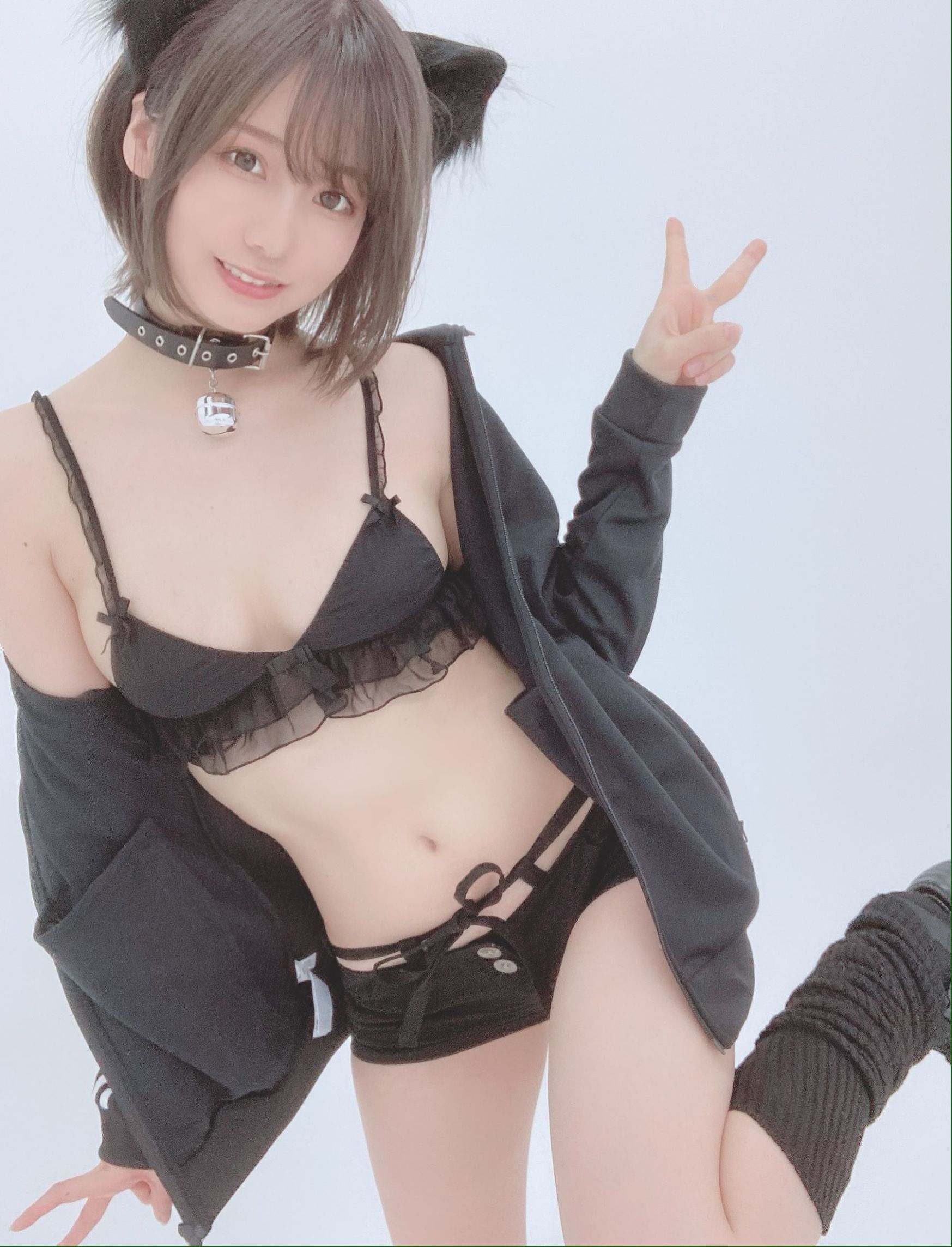 Internet Celebrity Coser] Japanese Sweet and Beautiful Coser Kenken [Fantia] 2020.08 Black Cat