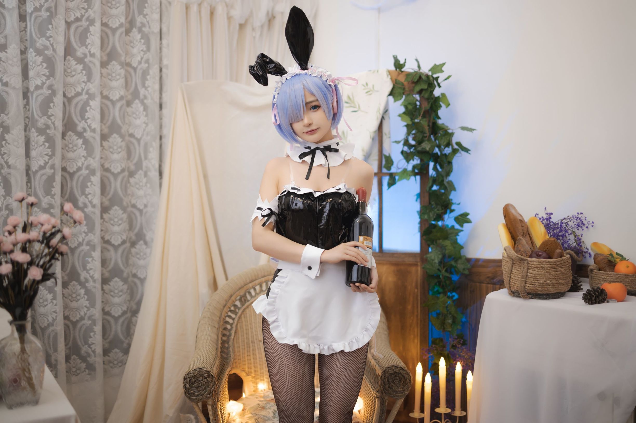 Internet Celebrity Coser] Sakurai Ning Ning - Rem Bunny Girl
