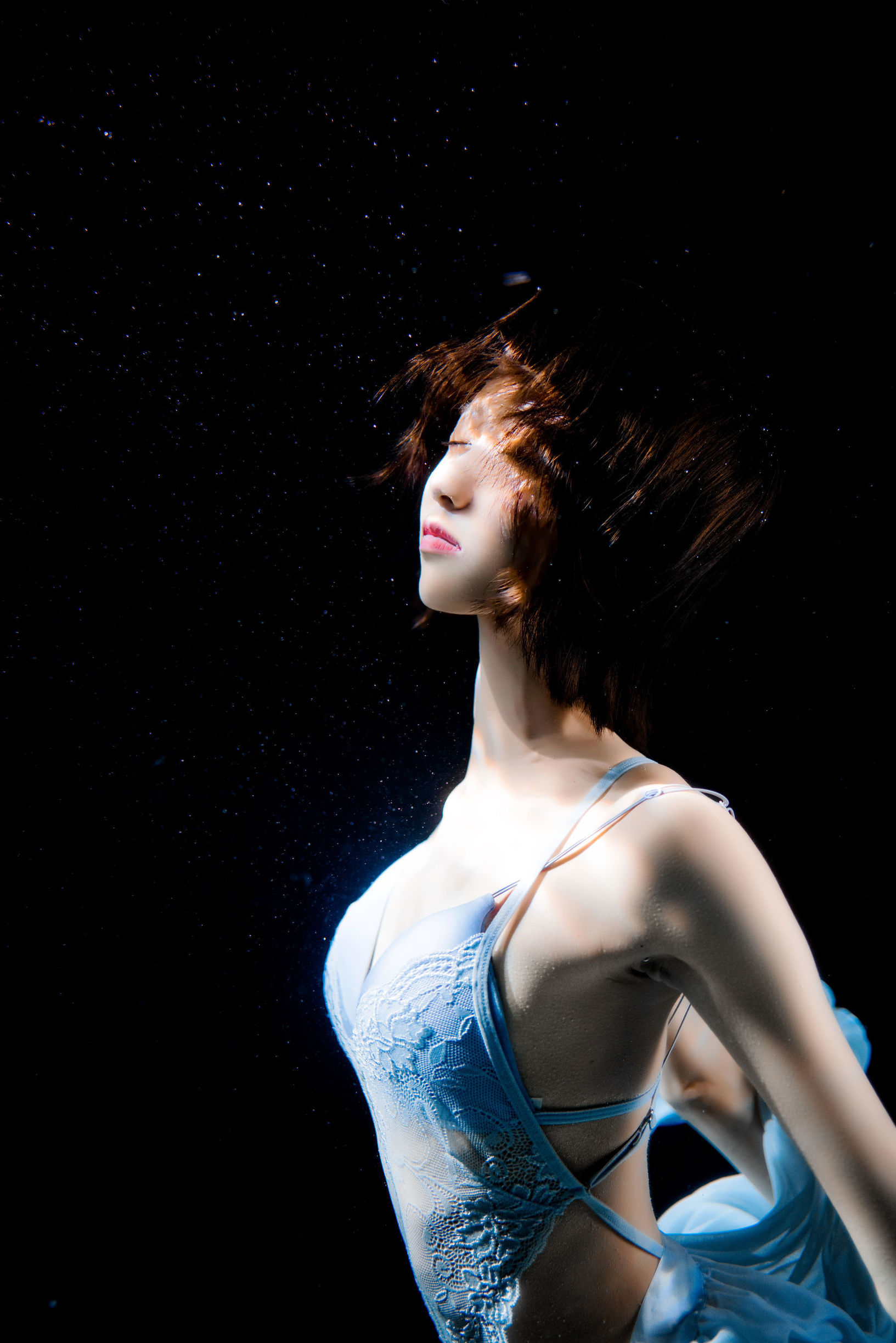 เน็ตหง COSER] สไตล์โมเอะ พี่สาวไม้หมี่หมี่OwO - ใต้น้ำใส