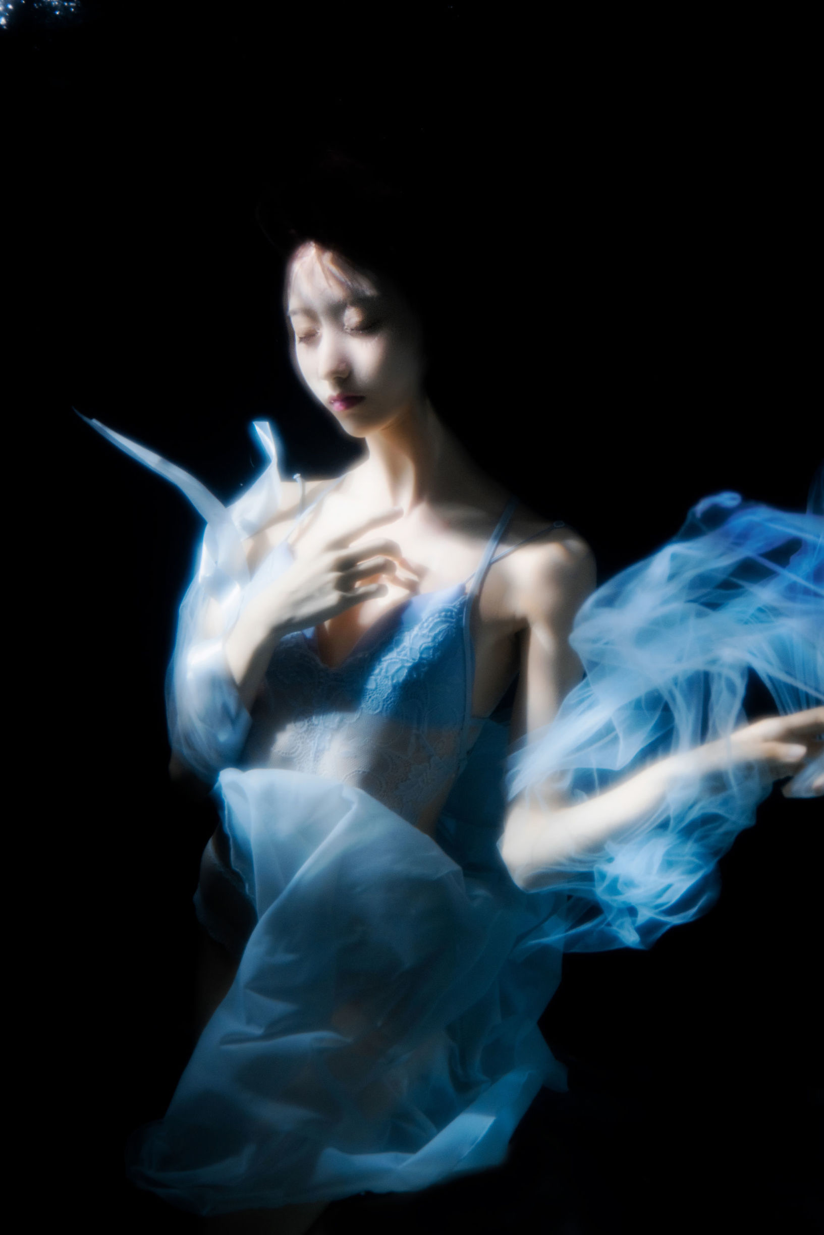 網紅COSER] 萌系小姐姐木綿綿OwO - 清澈水下