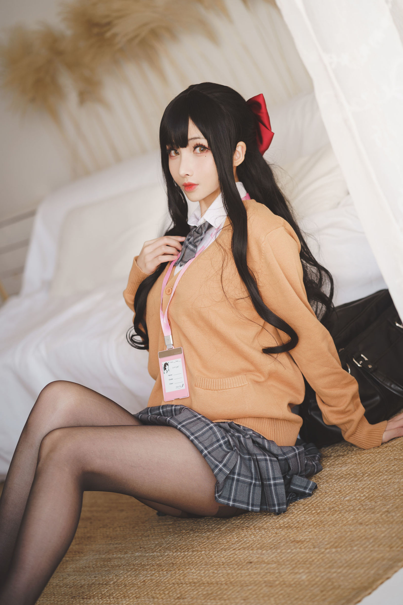 Internet Celebrity COSER] COS Welfare rioko Liang Liang Zi - The Senior After School