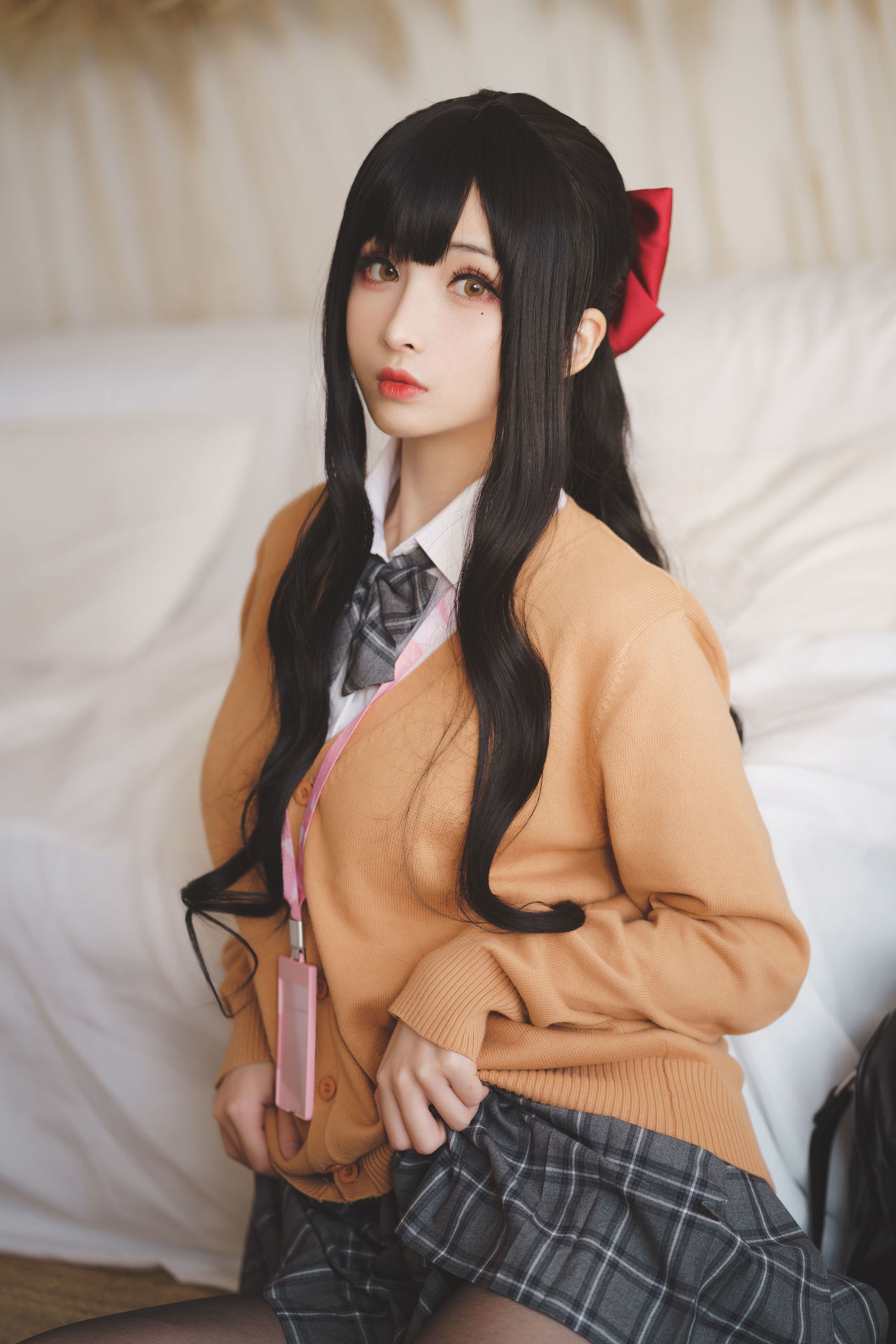 Cosplayer Ngôi sao mạng] COS Phúc lợi Rioko Lương Lương Tử - Học chị sau giờ học