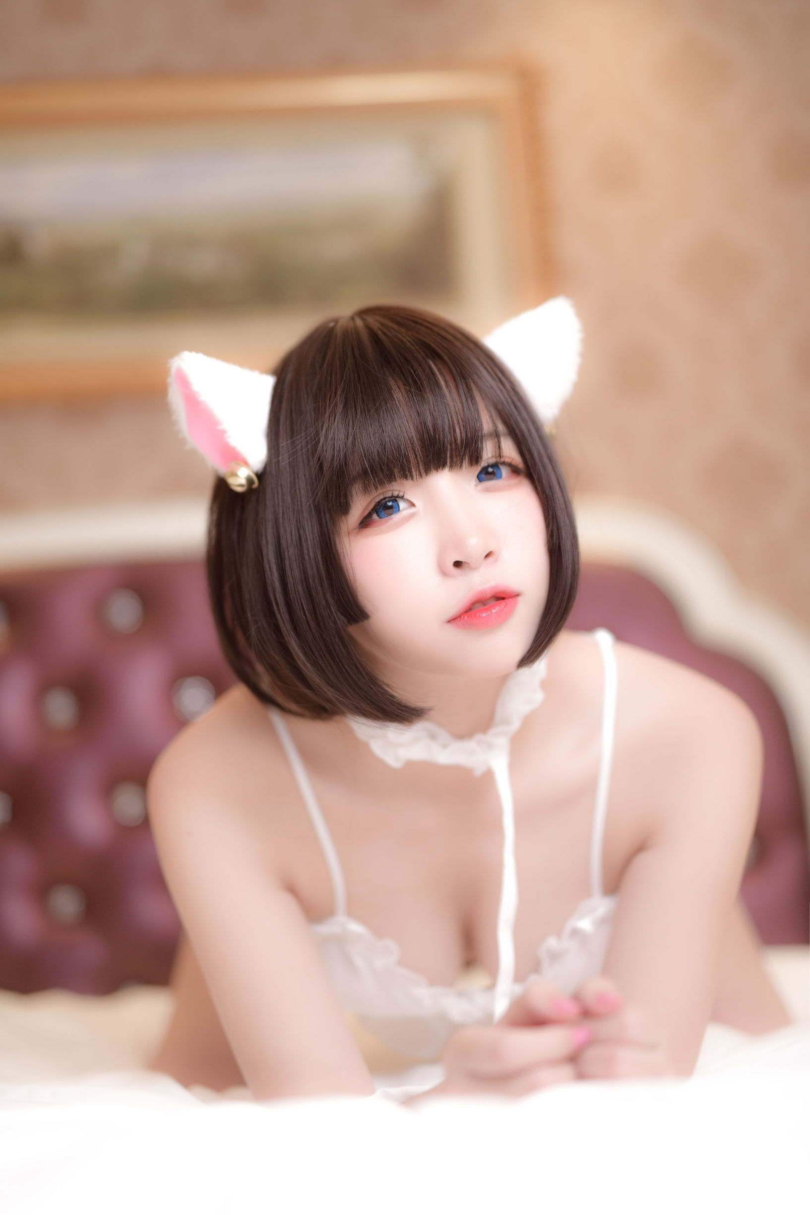ネット有名人コスプレイヤー] 人気コスプレイヤー二佐Nisa - シフォンパジャマ
