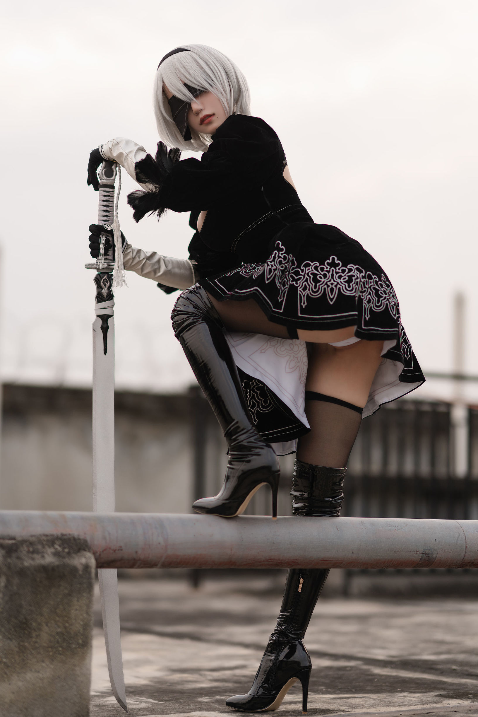 網紅COSER] 動漫博主小倉千代w - 艦長 2B原皮