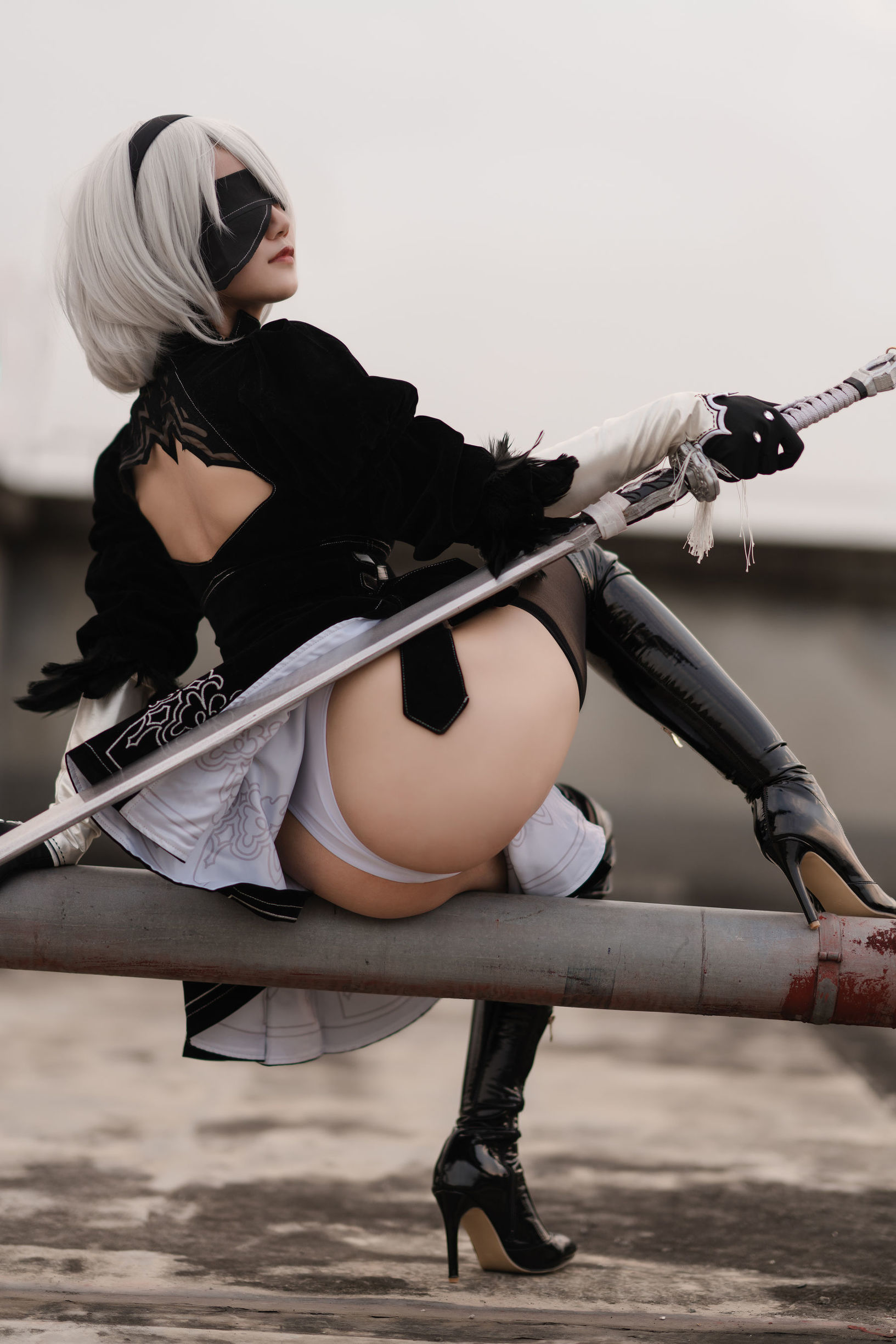 [网红COSER] 动漫博主小仓千代w - 舰长 2B原皮