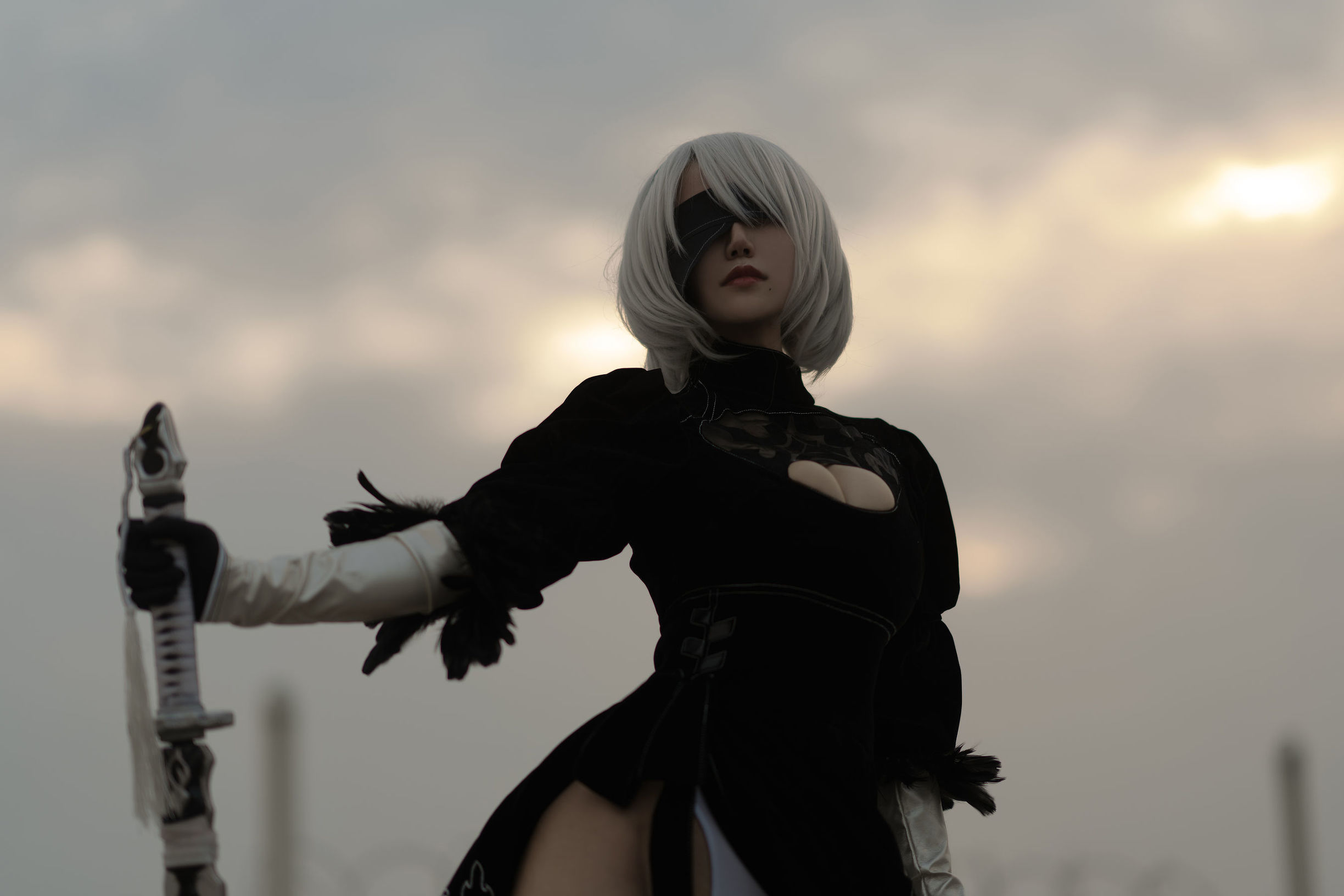網紅COSER] 動漫博主小倉千代w - 艦長 2B原皮