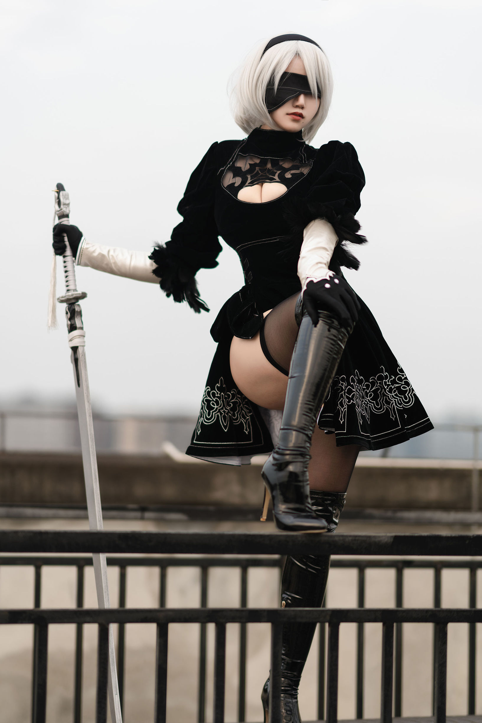 [网红COSER] 动漫博主小仓千代w - 舰长 2B原皮