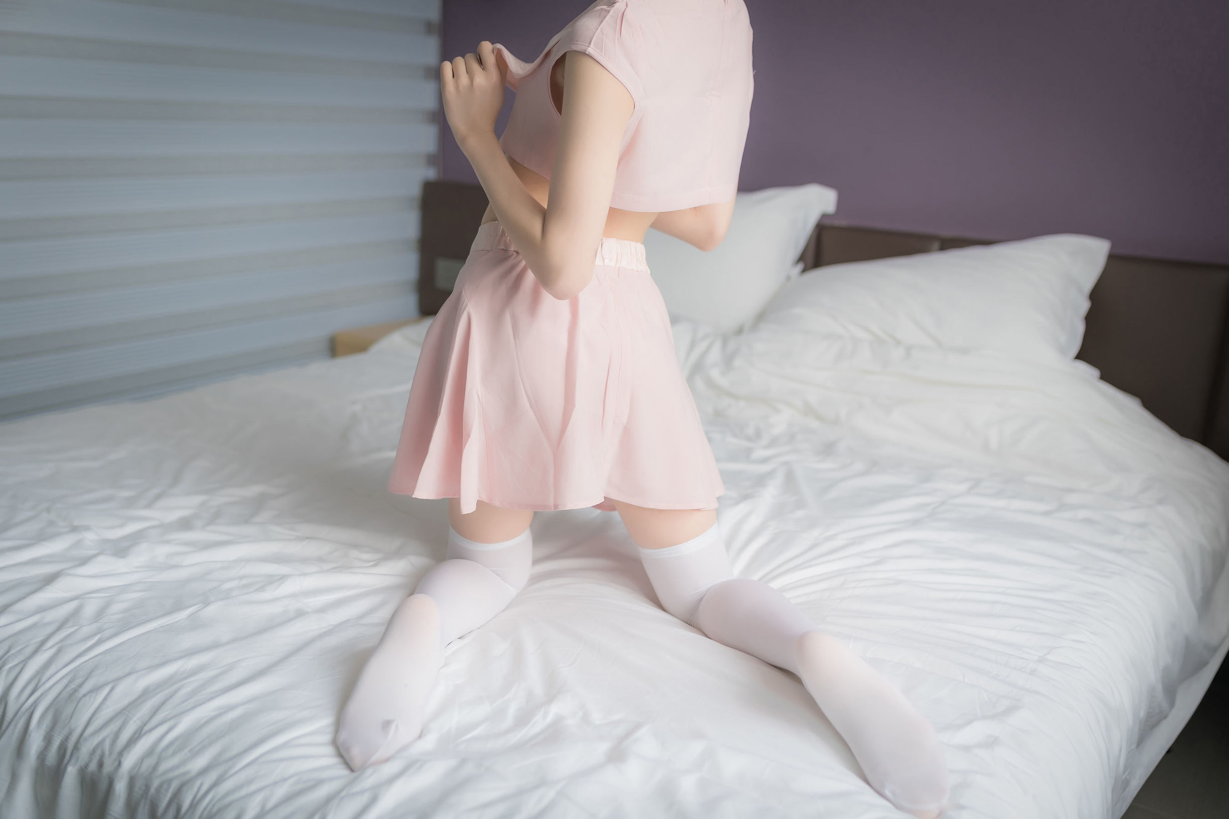 ネット有名人COSER] アニメブロガーKitaro_キタロー - ピンクの団子