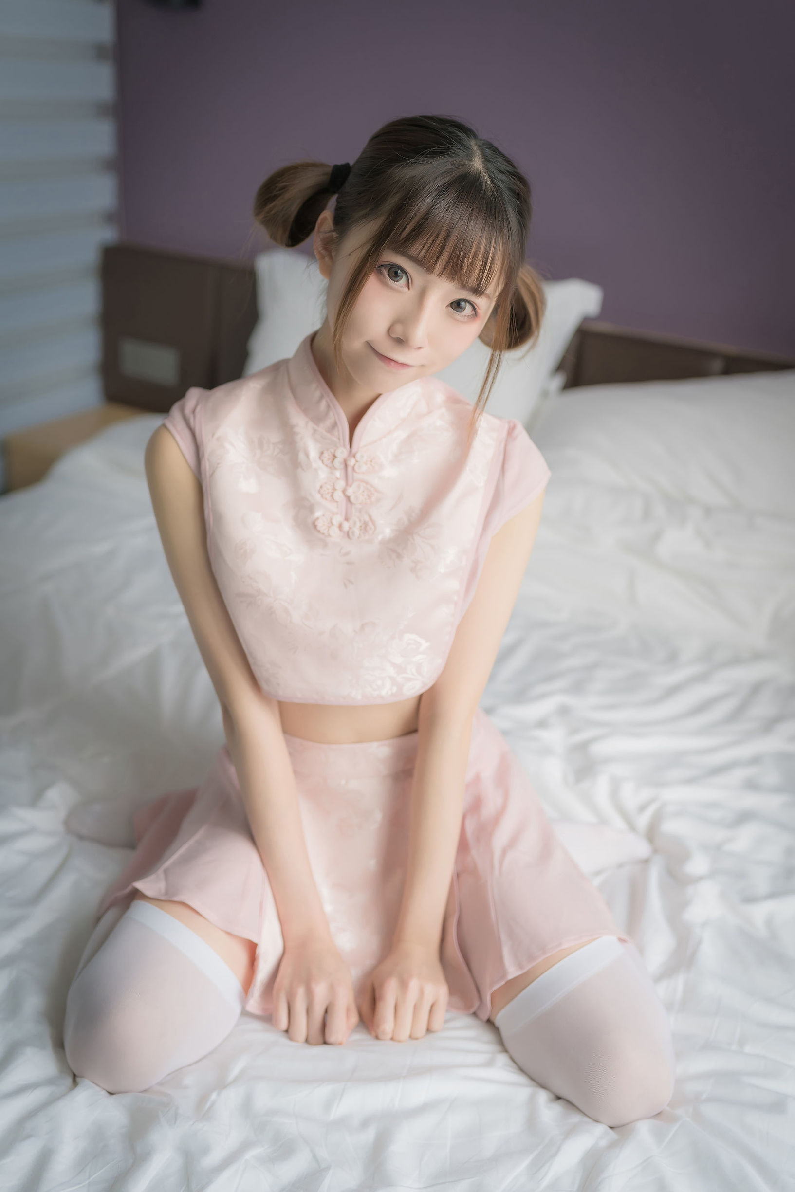 ネット有名人COSER] アニメブロガーKitaro_キタロー - ピンクの団子