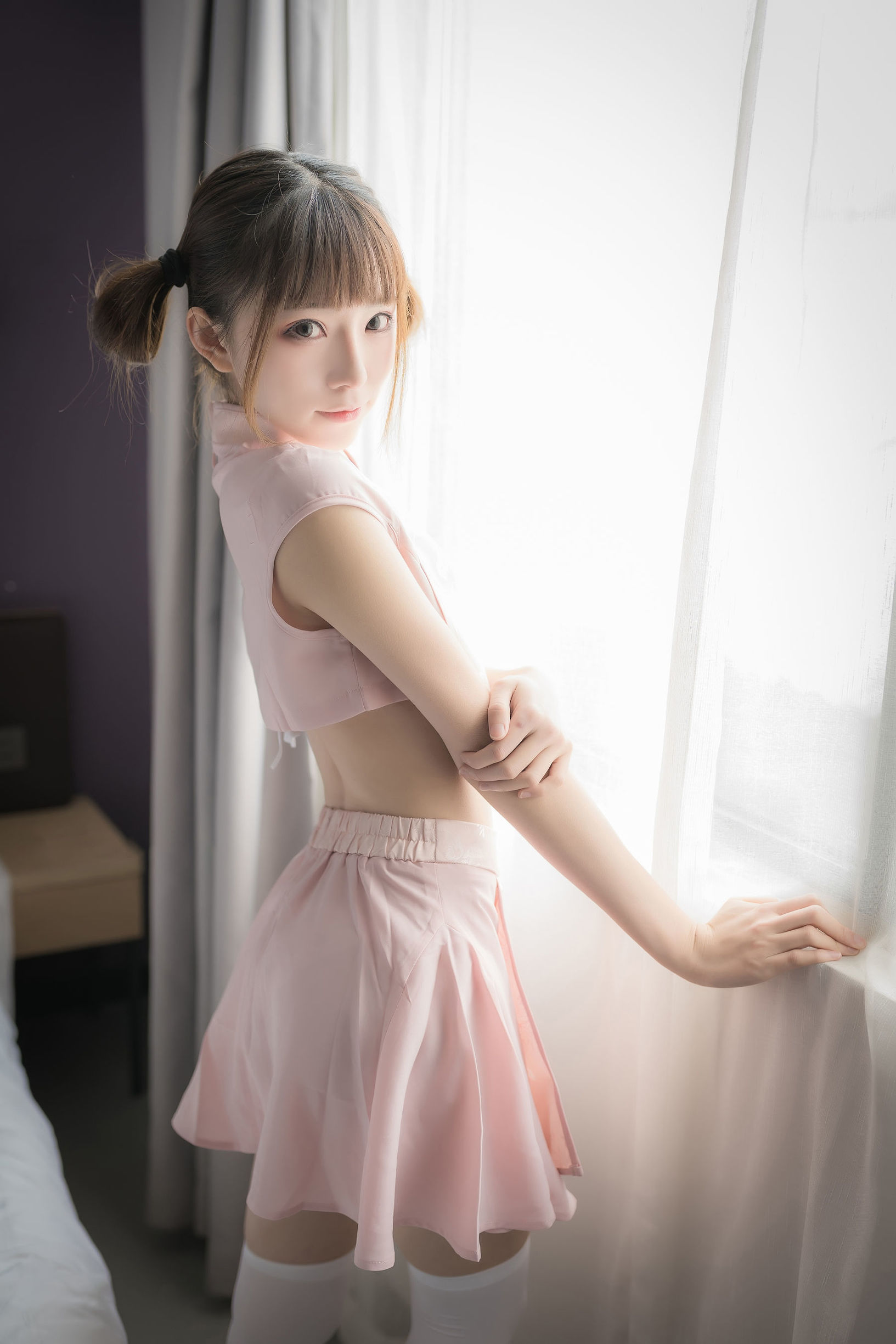 Coser Nổi Tiếng Mạng] Blogger Anime Kitaro_绮太郎 - Bánh Dẻo Màu Hồng