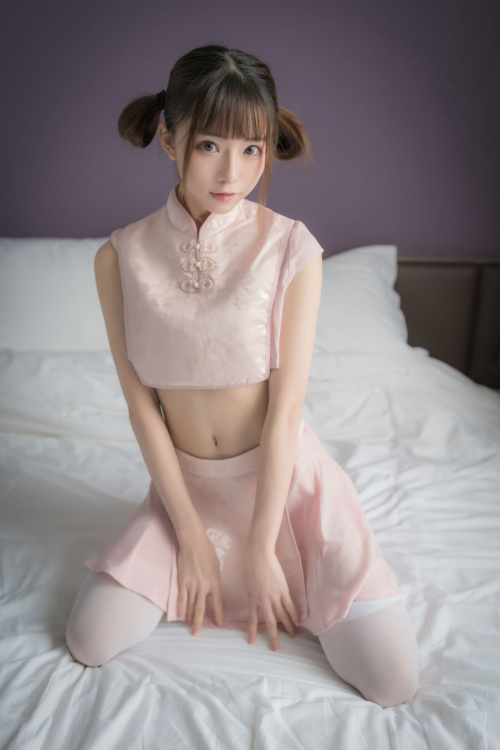 ネット有名人COSER] アニメブロガーKitaro_キタロー - ピンクの団子