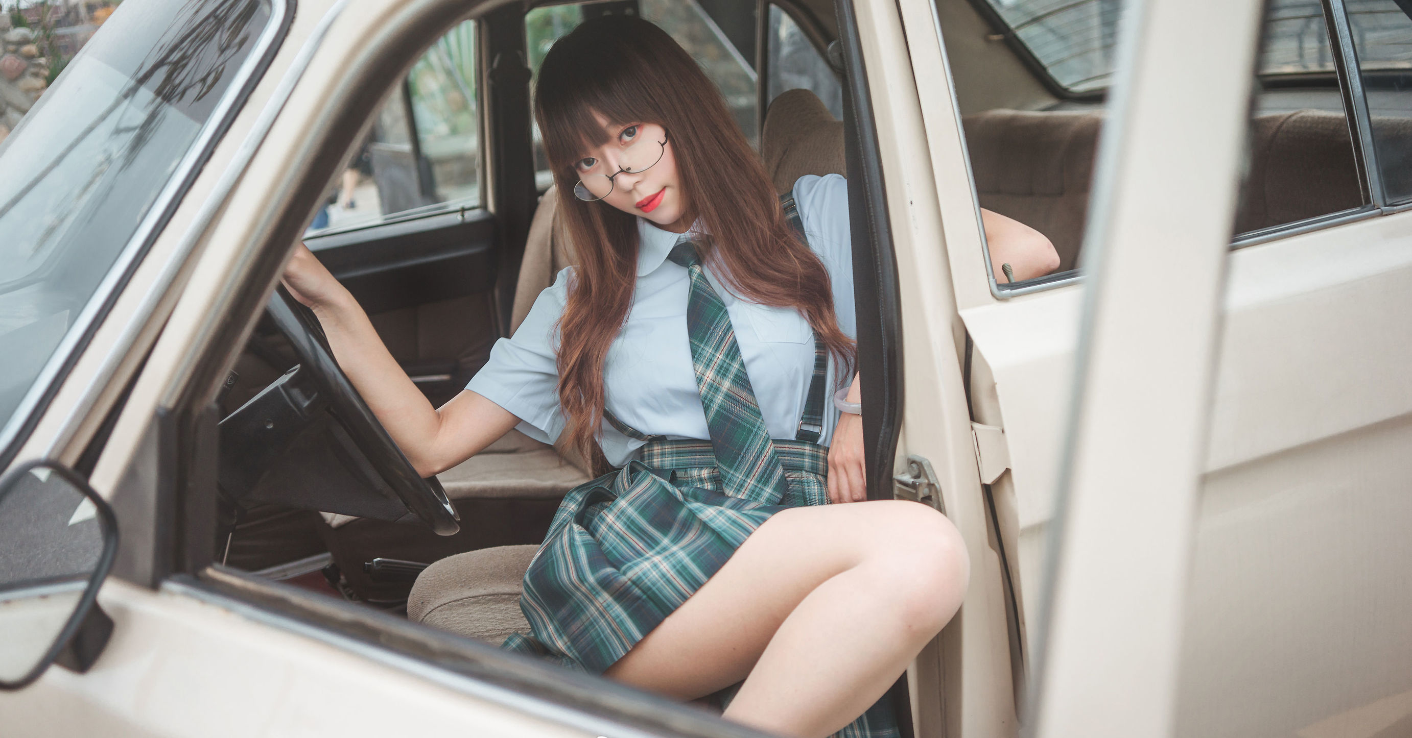 網紅COSER] 動漫博主Money冷冷 - JK
