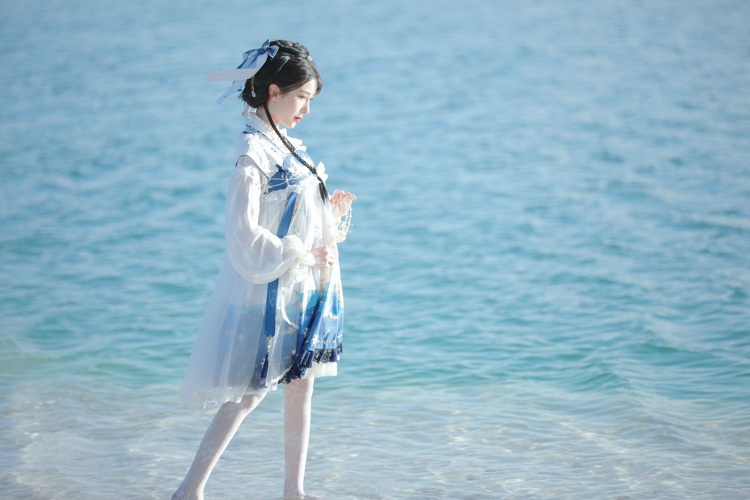 Coser Nổi tiếng] Blogger Weibo Cang Đại Lão - Biển sinh minh nguyệt