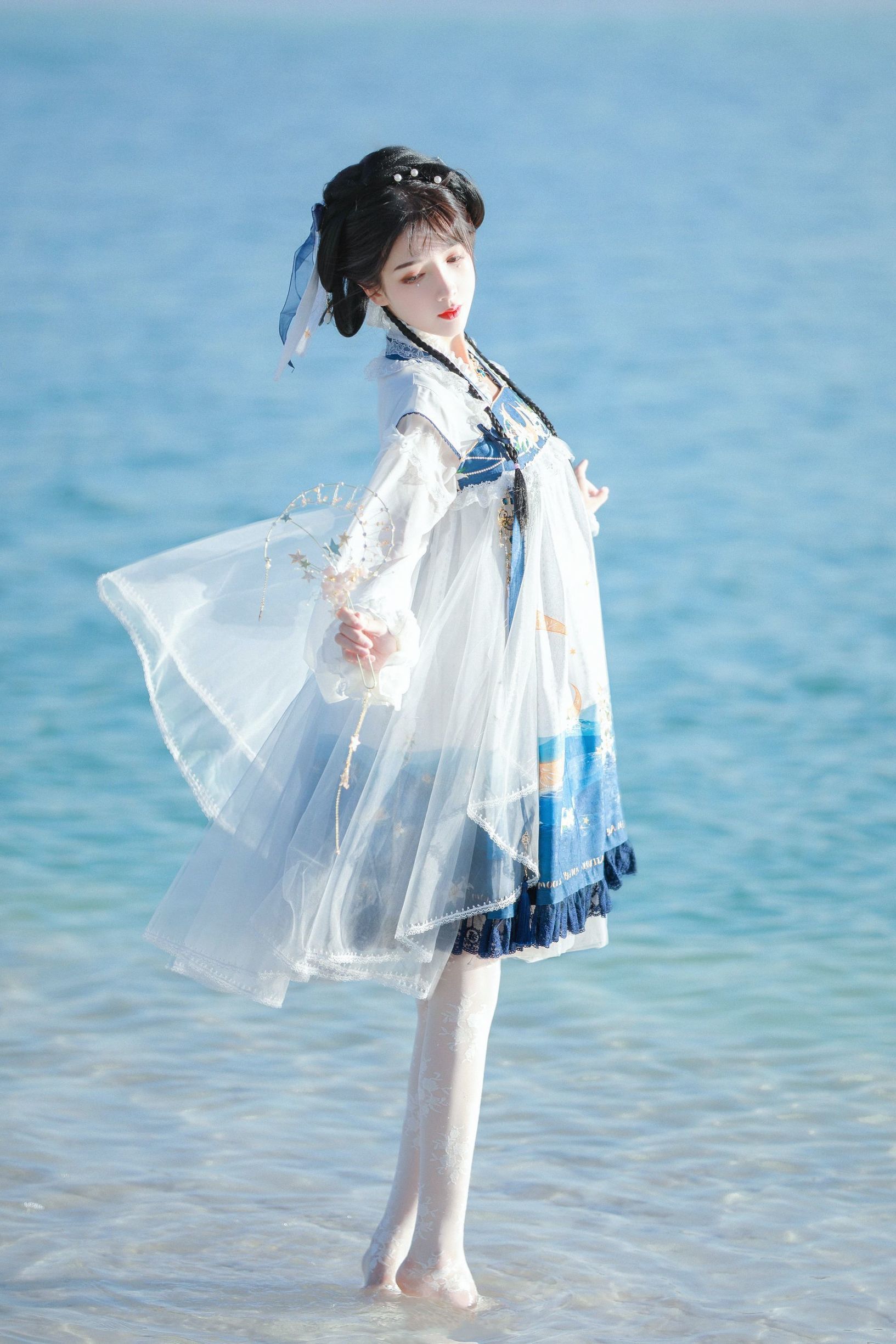 Coser Nổi tiếng] Blogger Weibo Cang Đại Lão - Biển sinh minh nguyệt