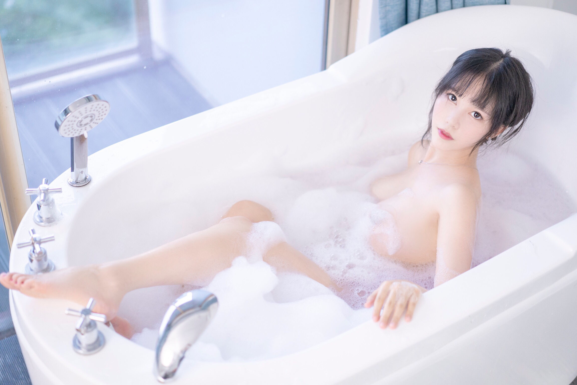 Internet Celebrity Coser] Dou Niang - Li Shi Collection - Bathtub