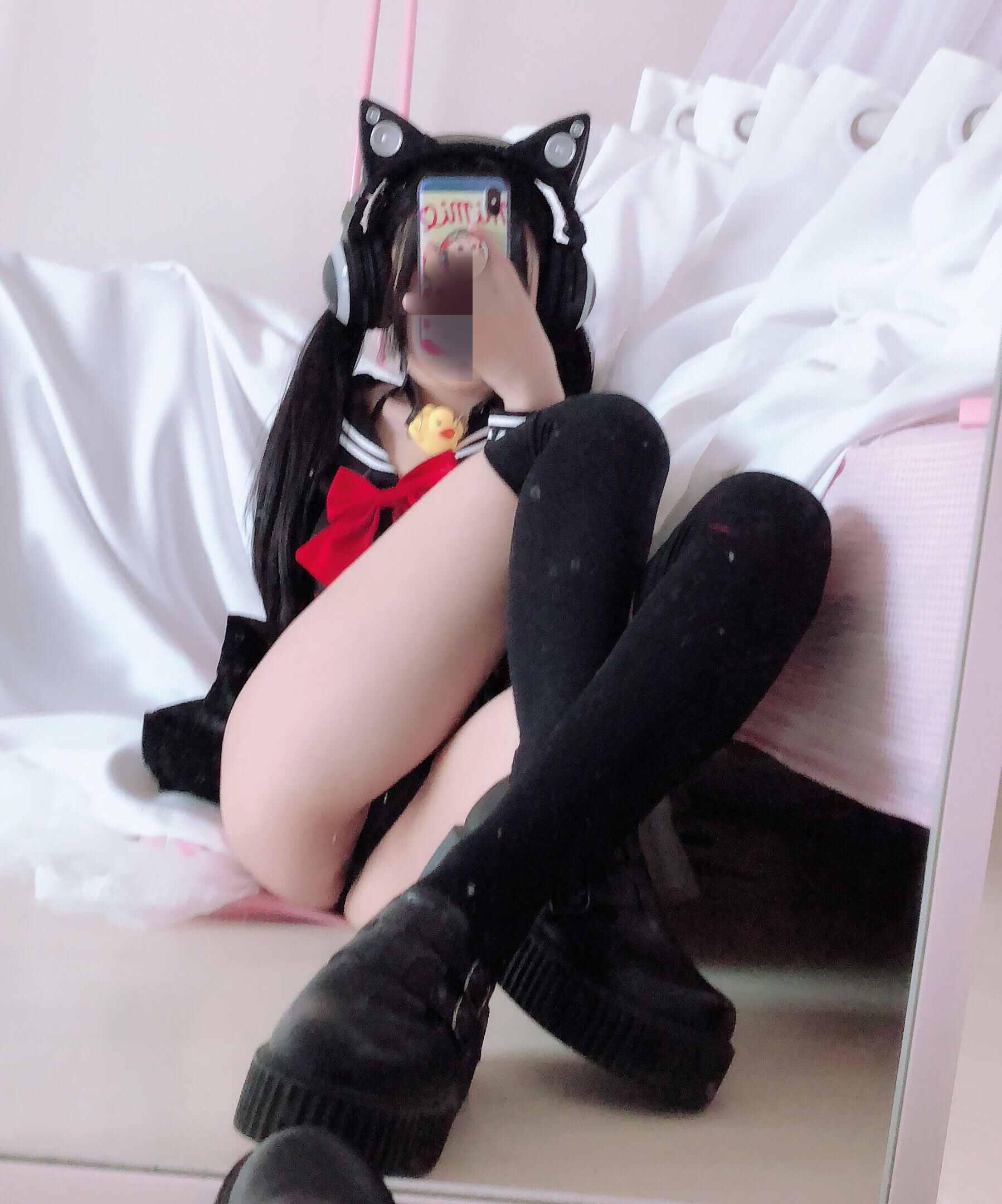 Cosplayer Nổi Tiếng] Sakurai Ningning - Đồng phục Bán Ngực