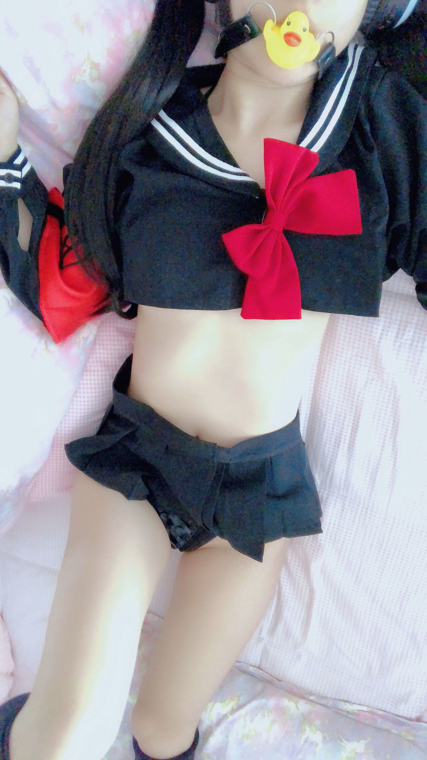 Cosplayer Nổi Tiếng] Sakurai Ningning - Đồng phục Bán Ngực